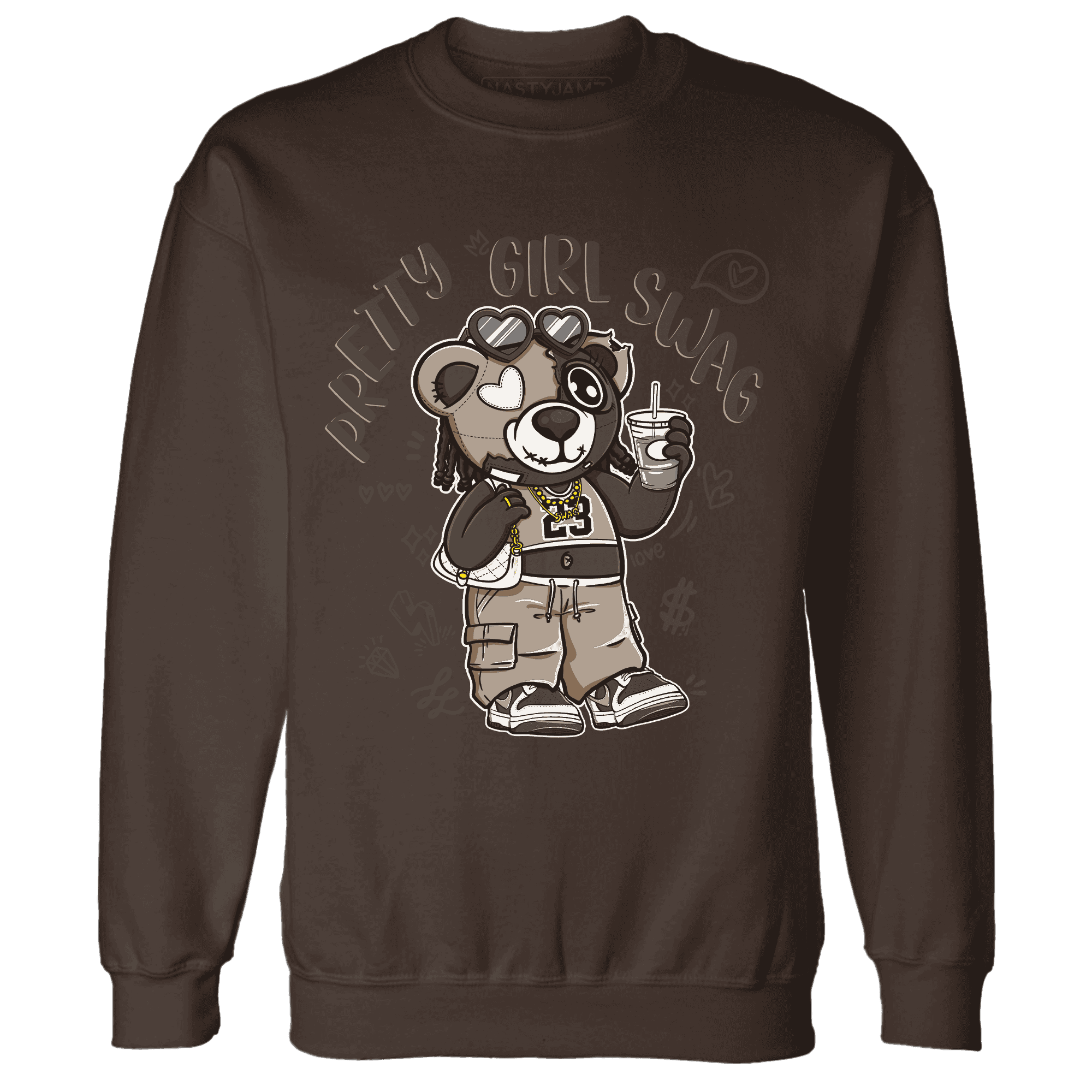 Dunk Low Baroque Brown Sweatshirt Match Pretty Girl Swag BER - NastyJamz