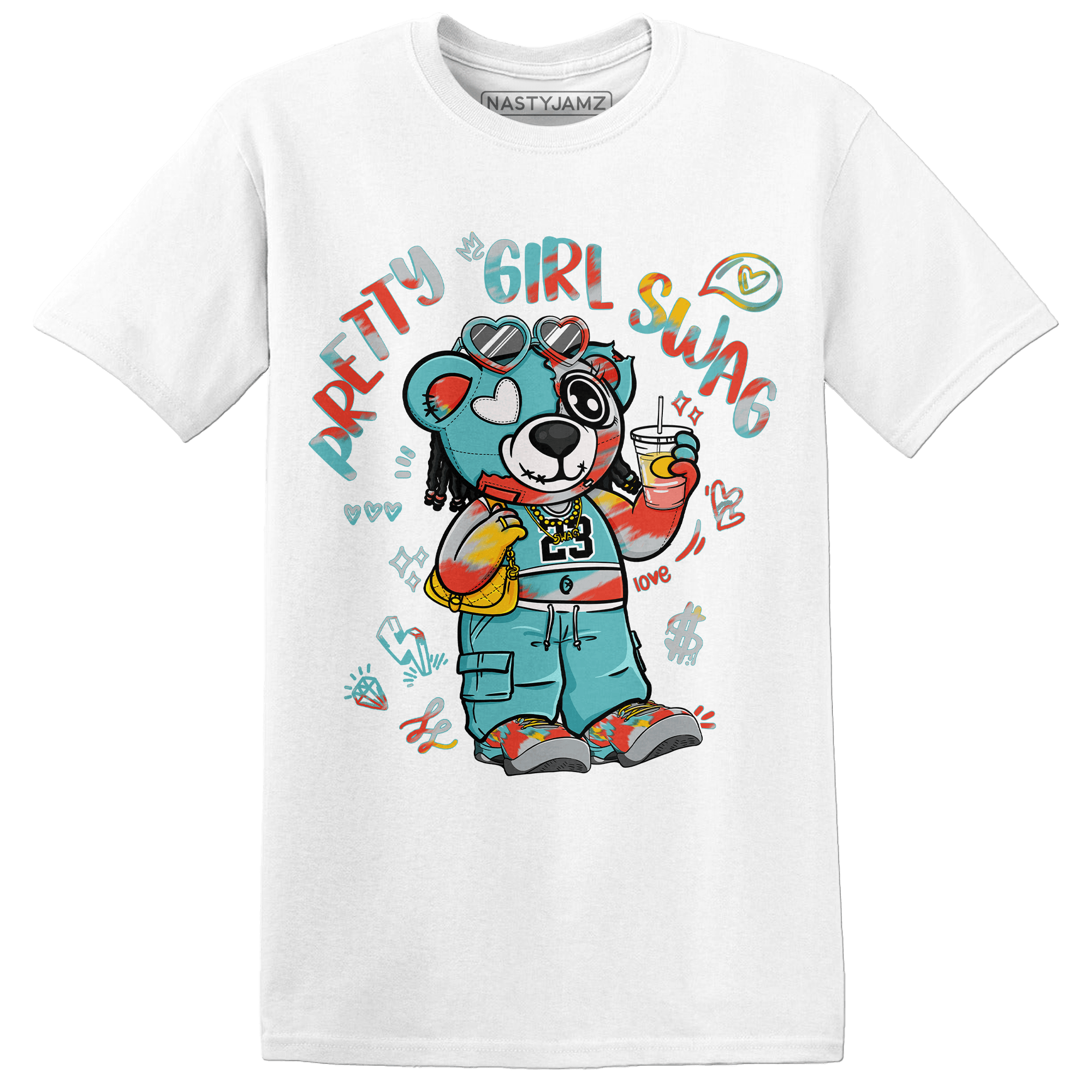 KB 8 Protro Venice Beach T Shirt Match Pretty Girl Swag BER - NastyJamz