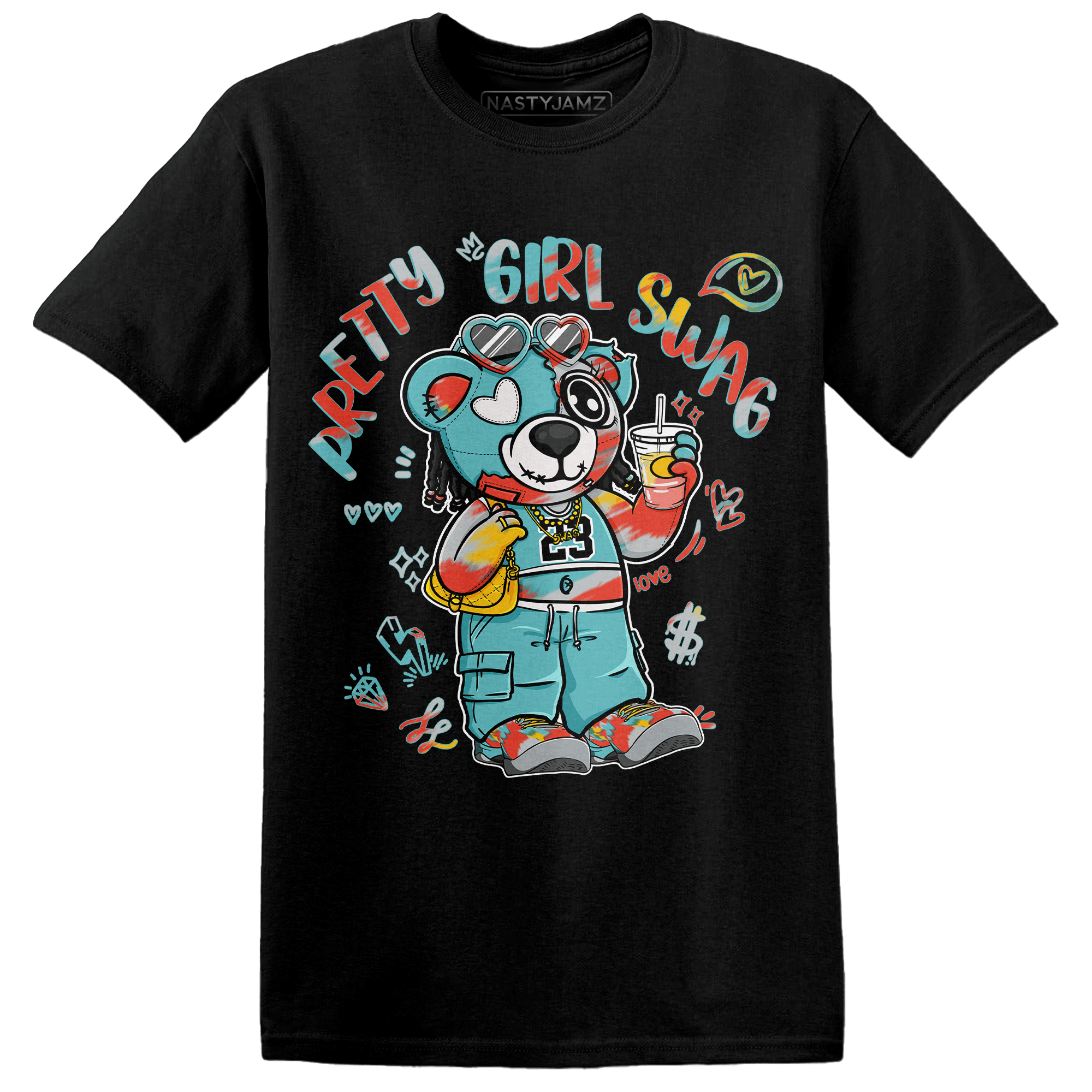 KB 8 Protro Venice Beach T Shirt Match Pretty Girl Swag BER - NastyJamz