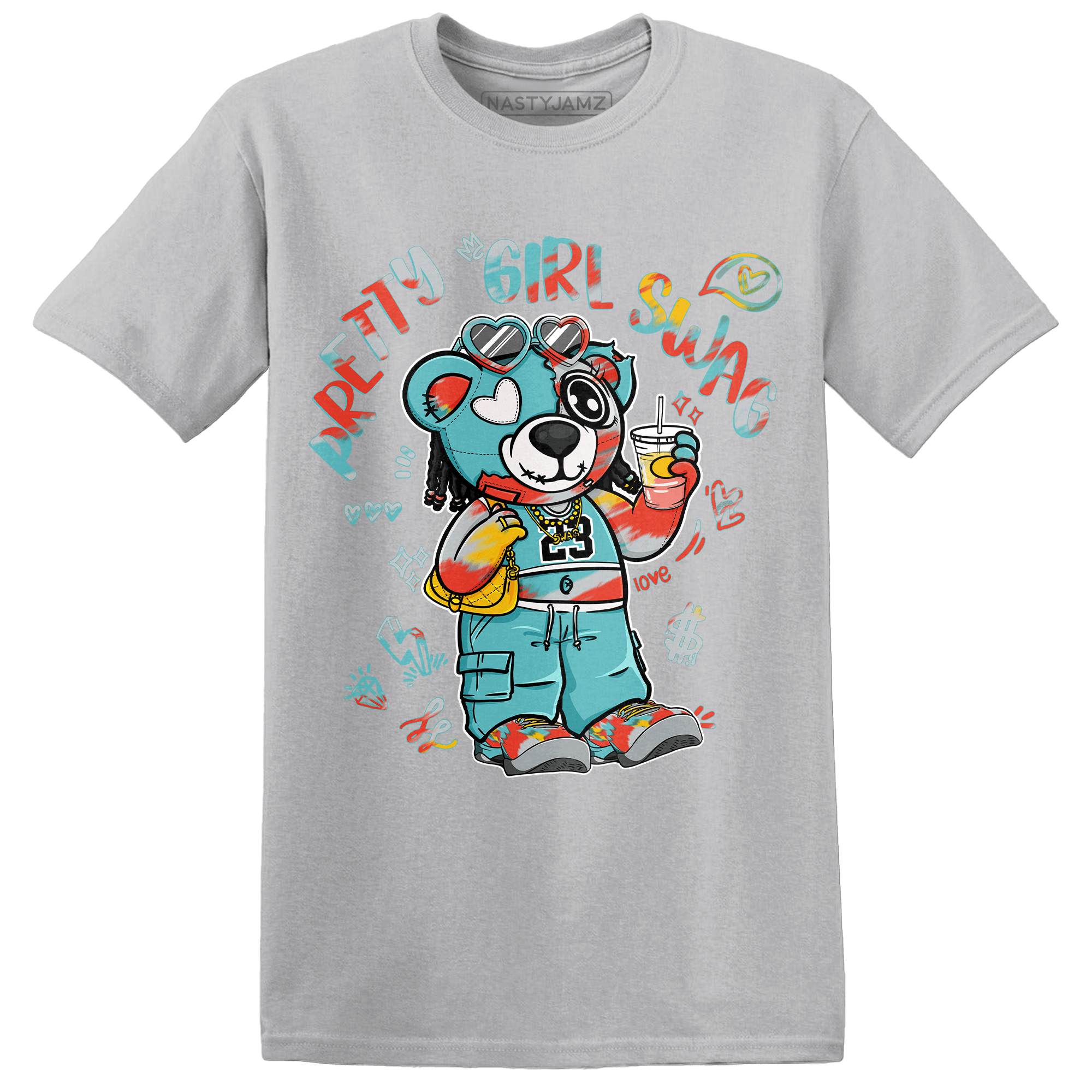 KB 8 Protro Venice Beach T Shirt Match Pretty Girl Swag BER - NastyJamz