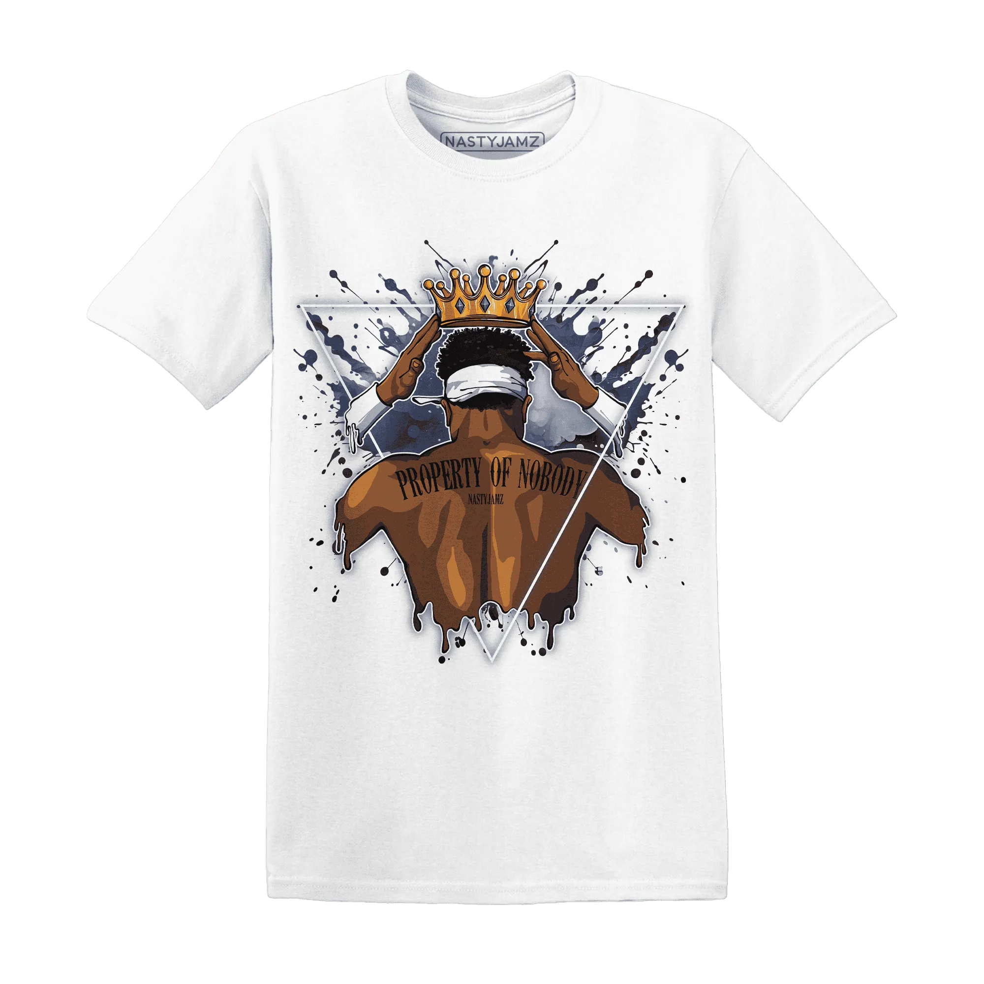 Low-Diffused-Blue-11s-T-Shirt-Match-Property-Of-Nobody