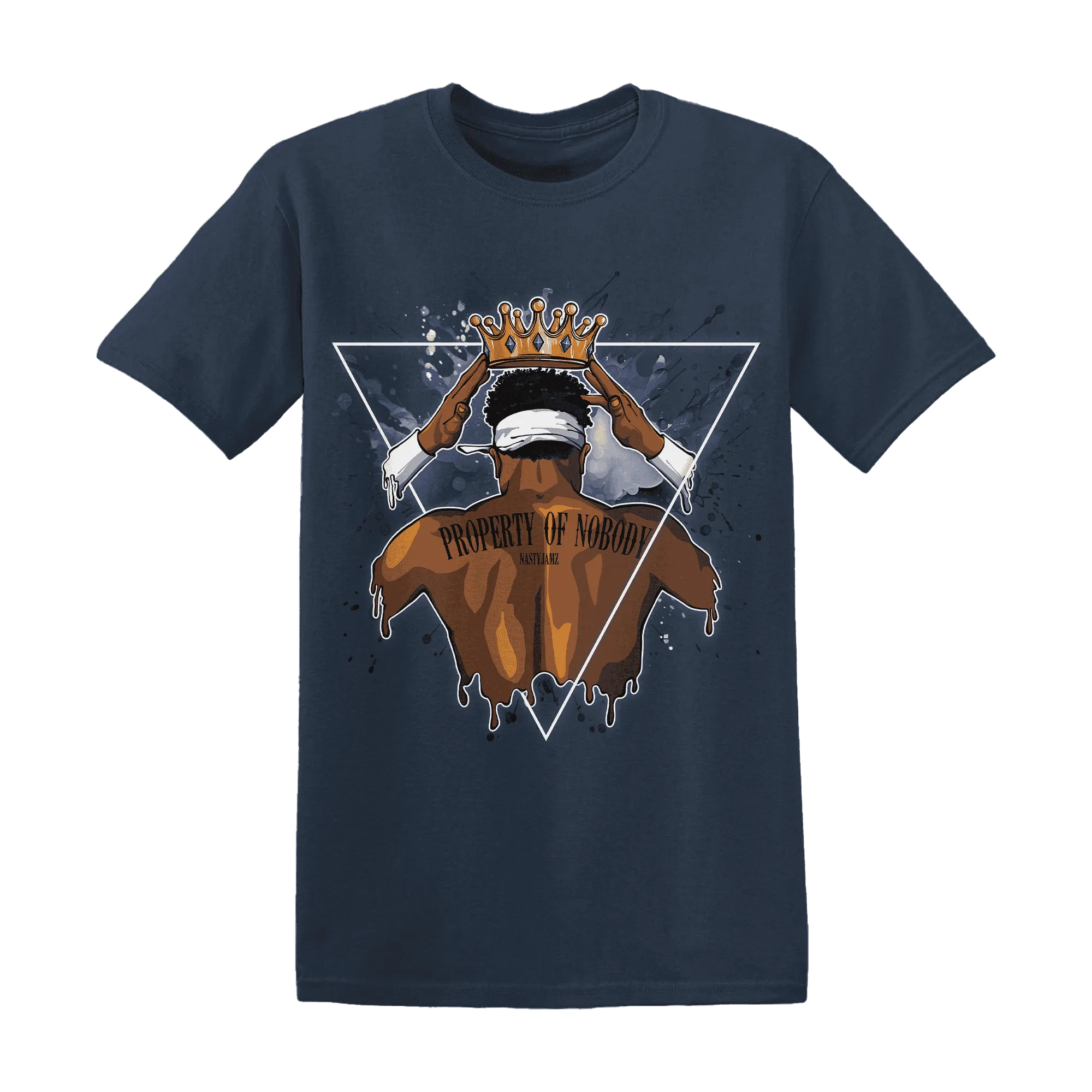 Low-Diffused-Blue-11s-T-Shirt-Match-Property-Of-Nobody