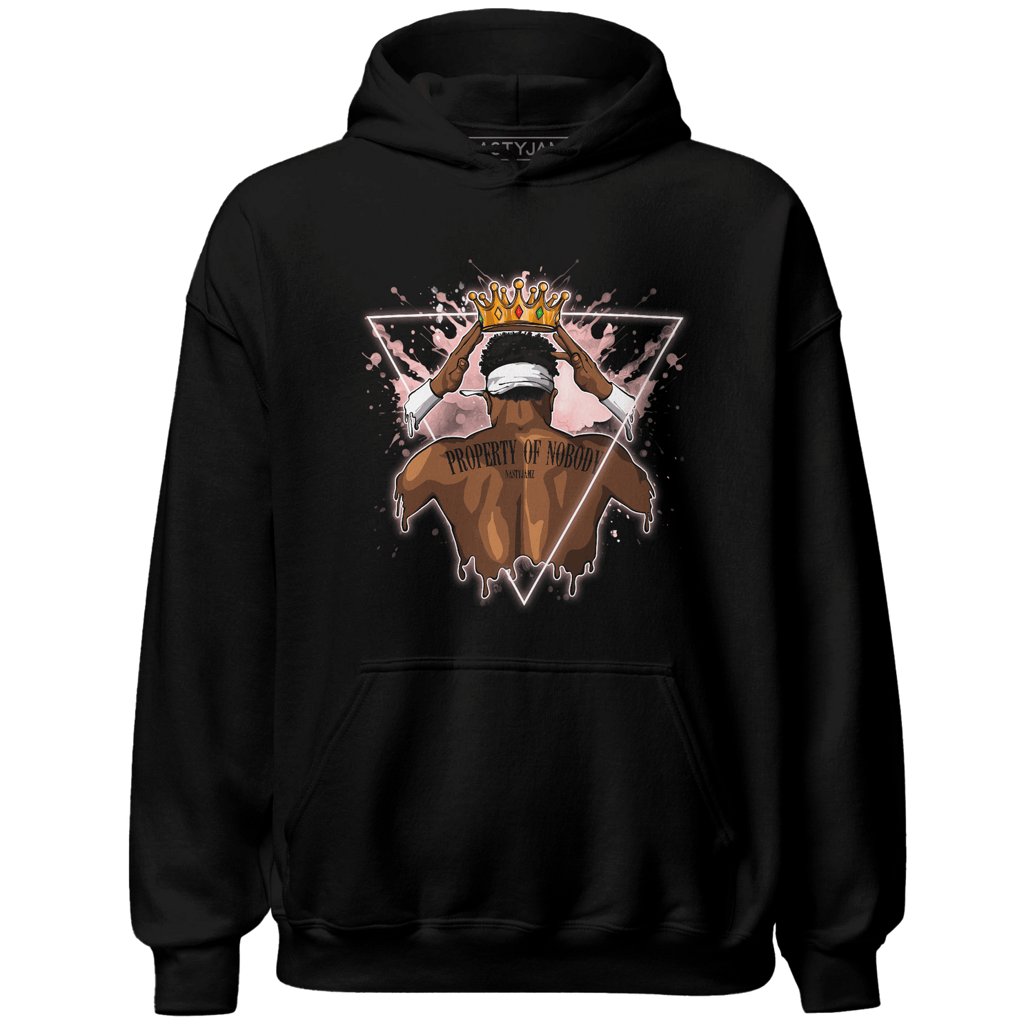 Low Legend Pink 11s Hoodie Match Property Of Nobody - NastyJamz