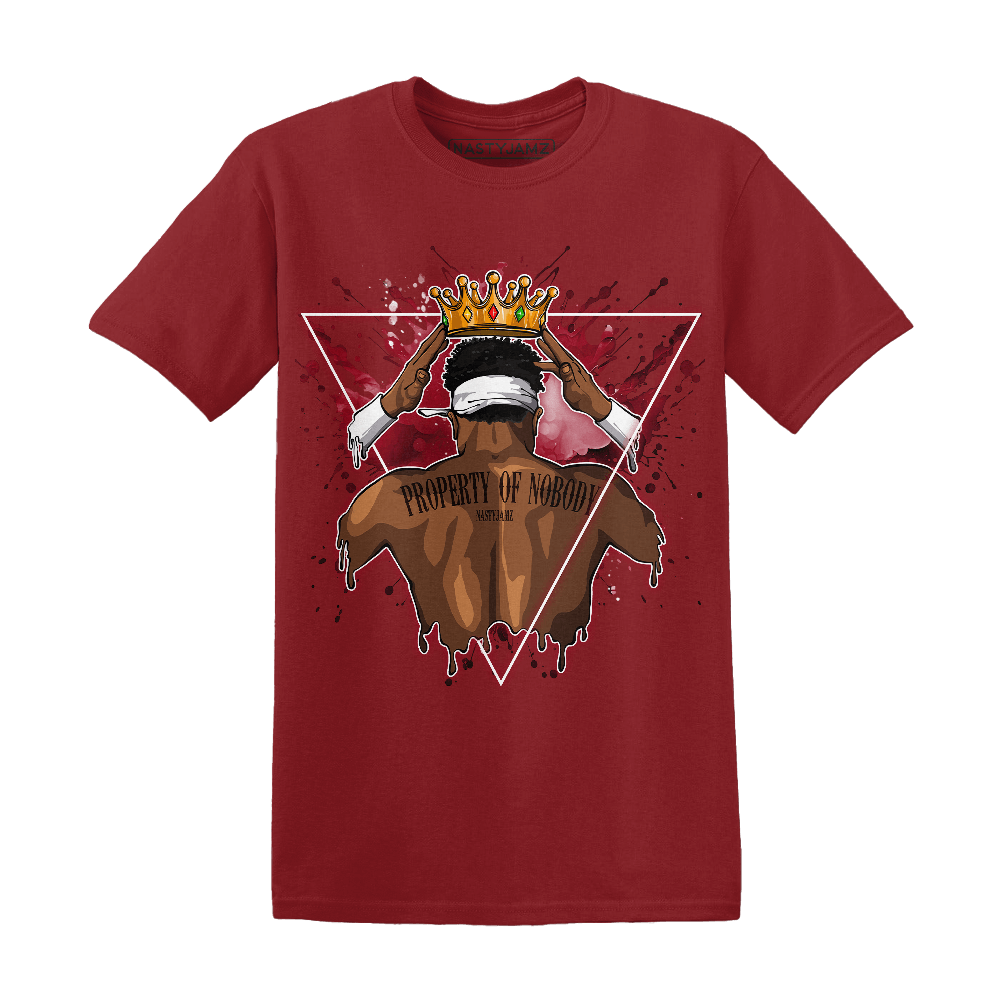 Retro Red Taxi 12s T Shirt Match Property Of Nobody - NastyJamz