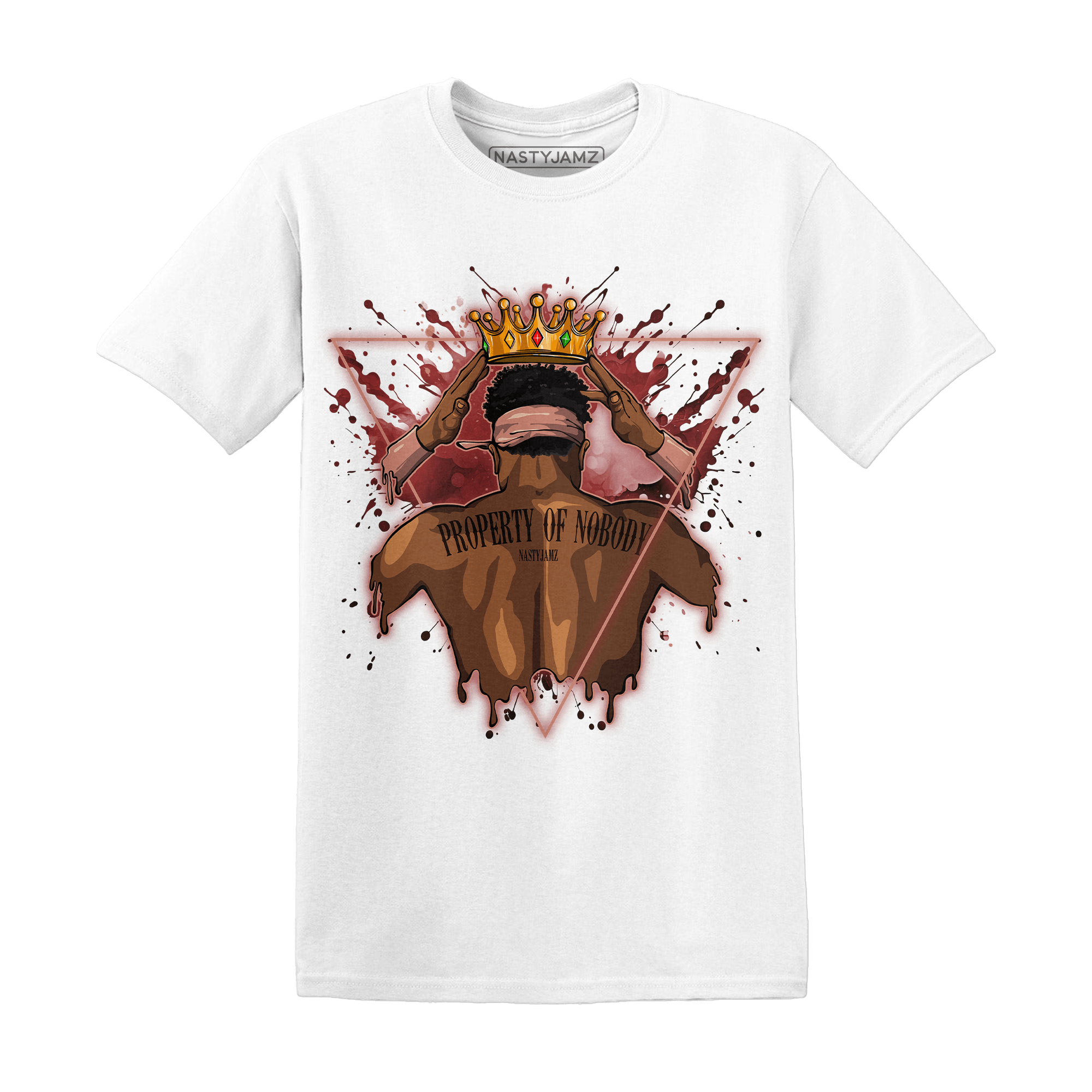 Dune Red 13s T Shirt Match Property Of Nobody - NastyJamz