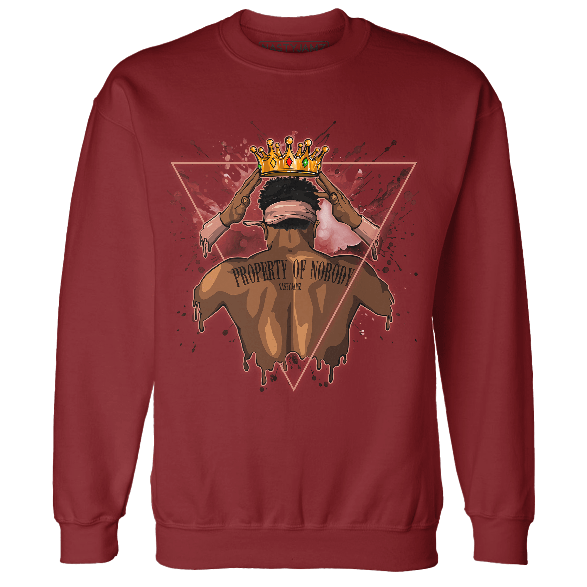 Dune Red 13s Sweatshirt Match Property Of Nobody - NastyJamz