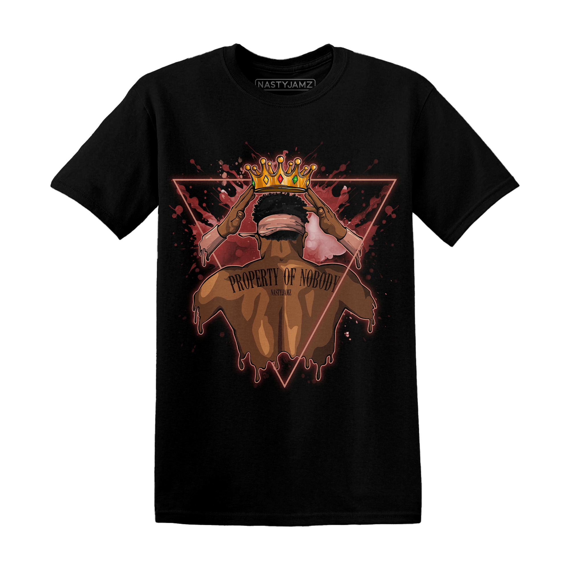Dune Red 13s T Shirt Match Property Of Nobody - NastyJamz