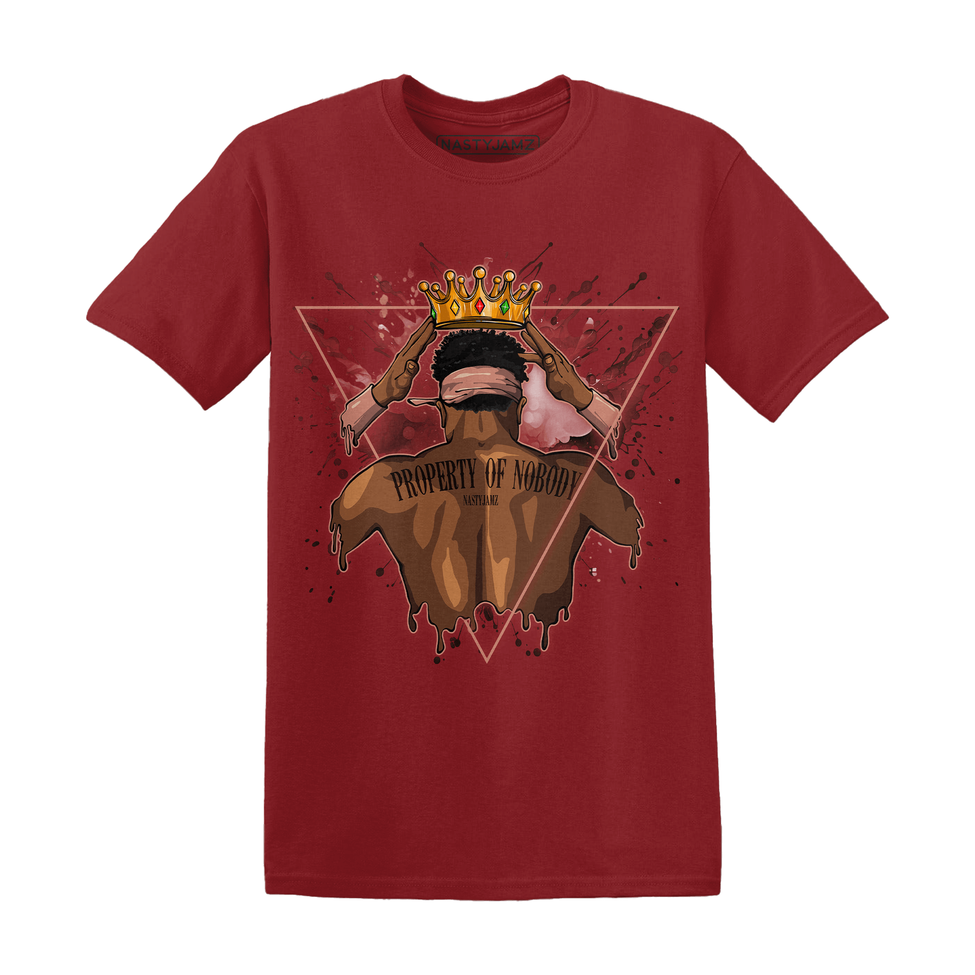 Dune Red 13s T Shirt Match Property Of Nobody - NastyJamz
