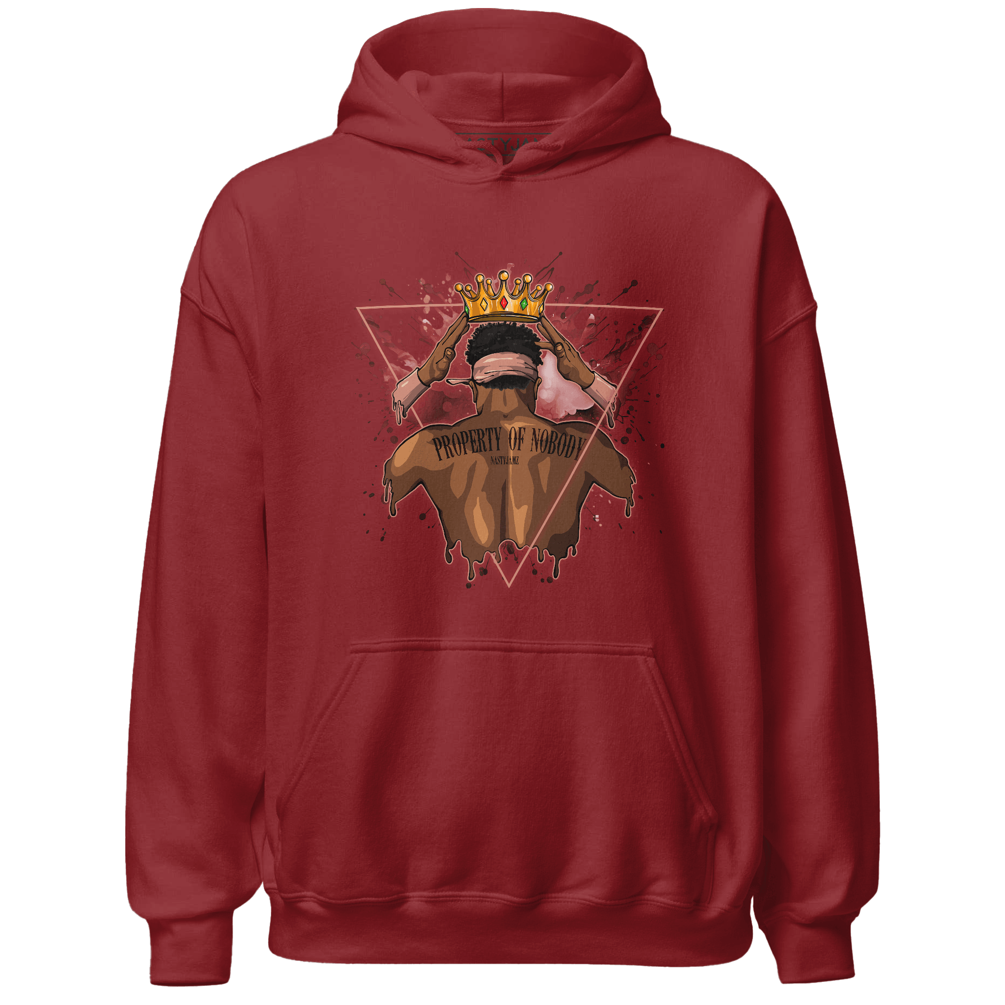 Dune Red 13s Hoodie Match Property Of Nobody - NastyJamz