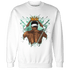 High OG Green Glow 1s Sweatshirt Match Property Of Nobody - NastyJamz