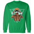 High OG Green Glow 1s Sweatshirt Match Property Of Nobody - NastyJamz