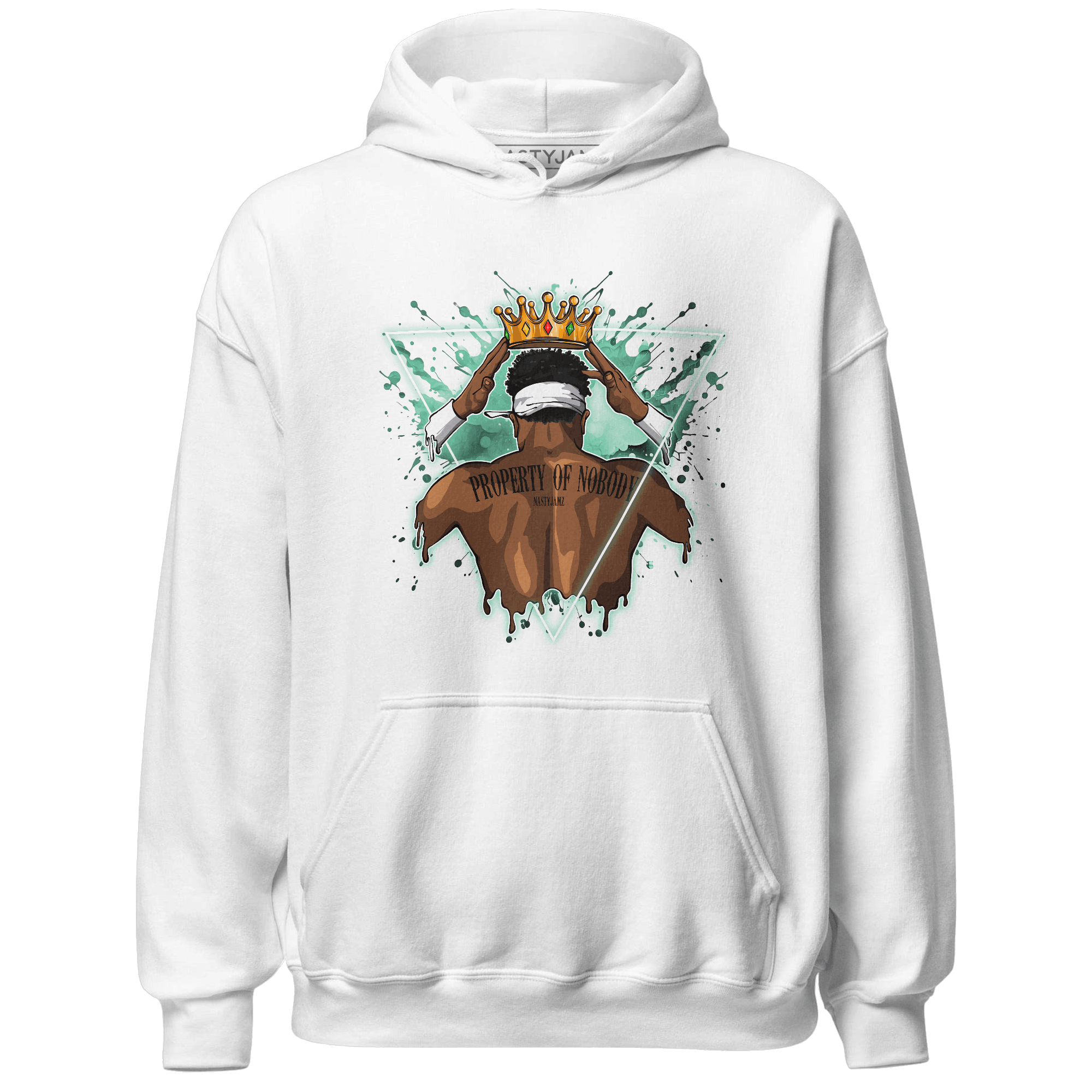 High OG Green Glow 1s Hoodie Match Property Of Nobody - NastyJamz