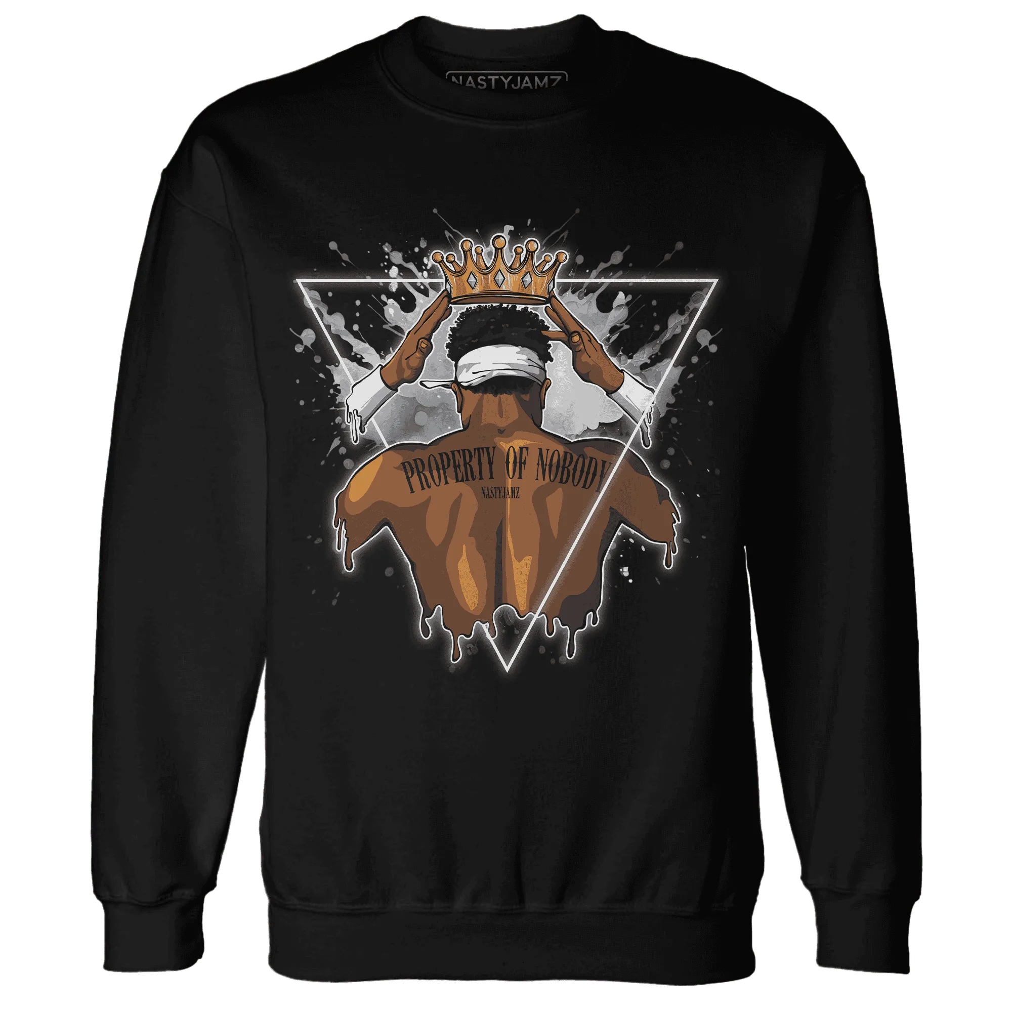 Wolf-Grey-1s-Sweatshirt-Match-Property-Of-Nobody