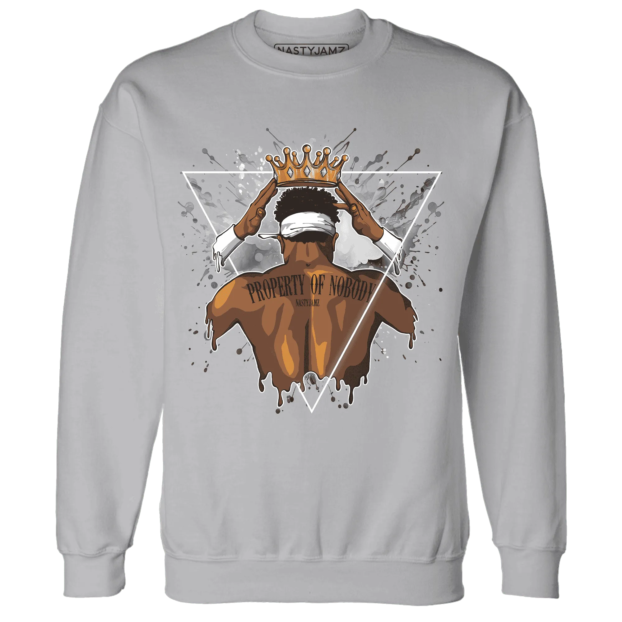 Wolf-Grey-1s-Sweatshirt-Match-Property-Of-Nobody
