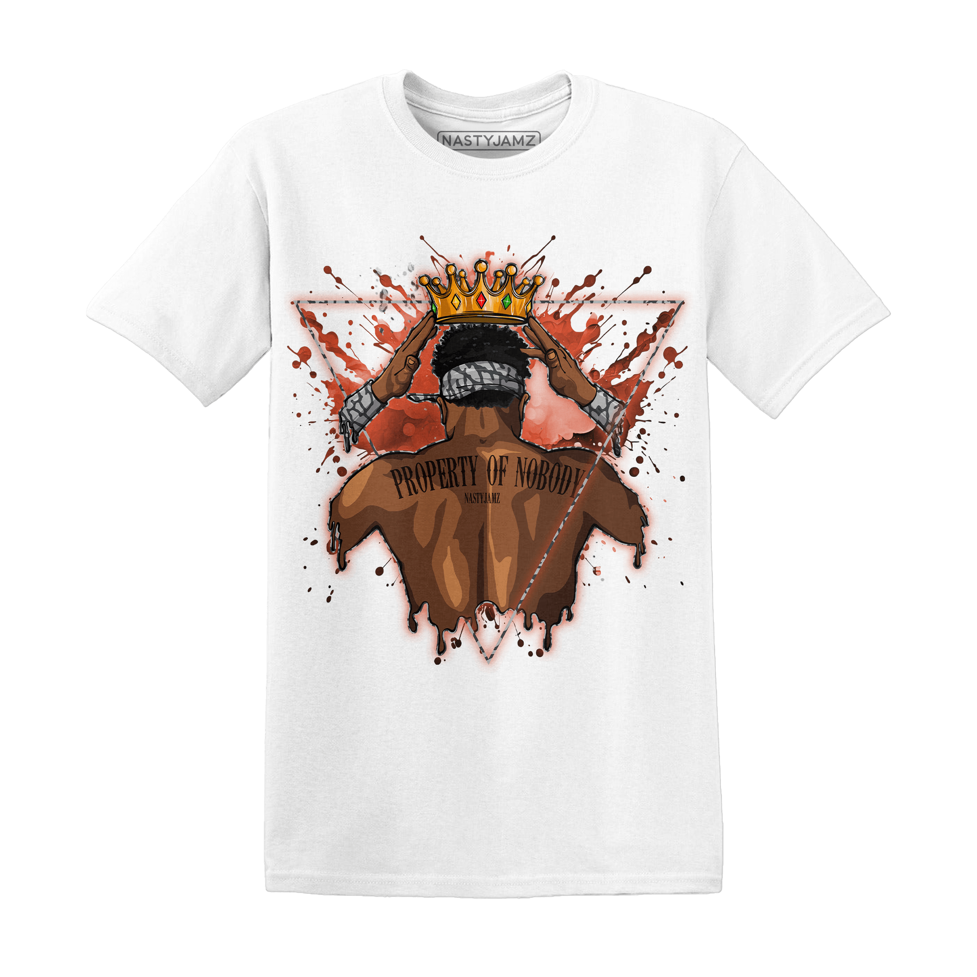 Georgia Peach 3s T Shirt Match Property Of Nobody - NastyJamz