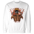 Georgia Peach 3s Sweatshirt Match Property Of Nobody - NastyJamz