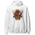 Georgia Peach 3s Hoodie Match Property Of Nobody - NastyJamz
