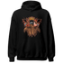 Georgia Peach 3s Hoodie Match Property Of Nobody - NastyJamz