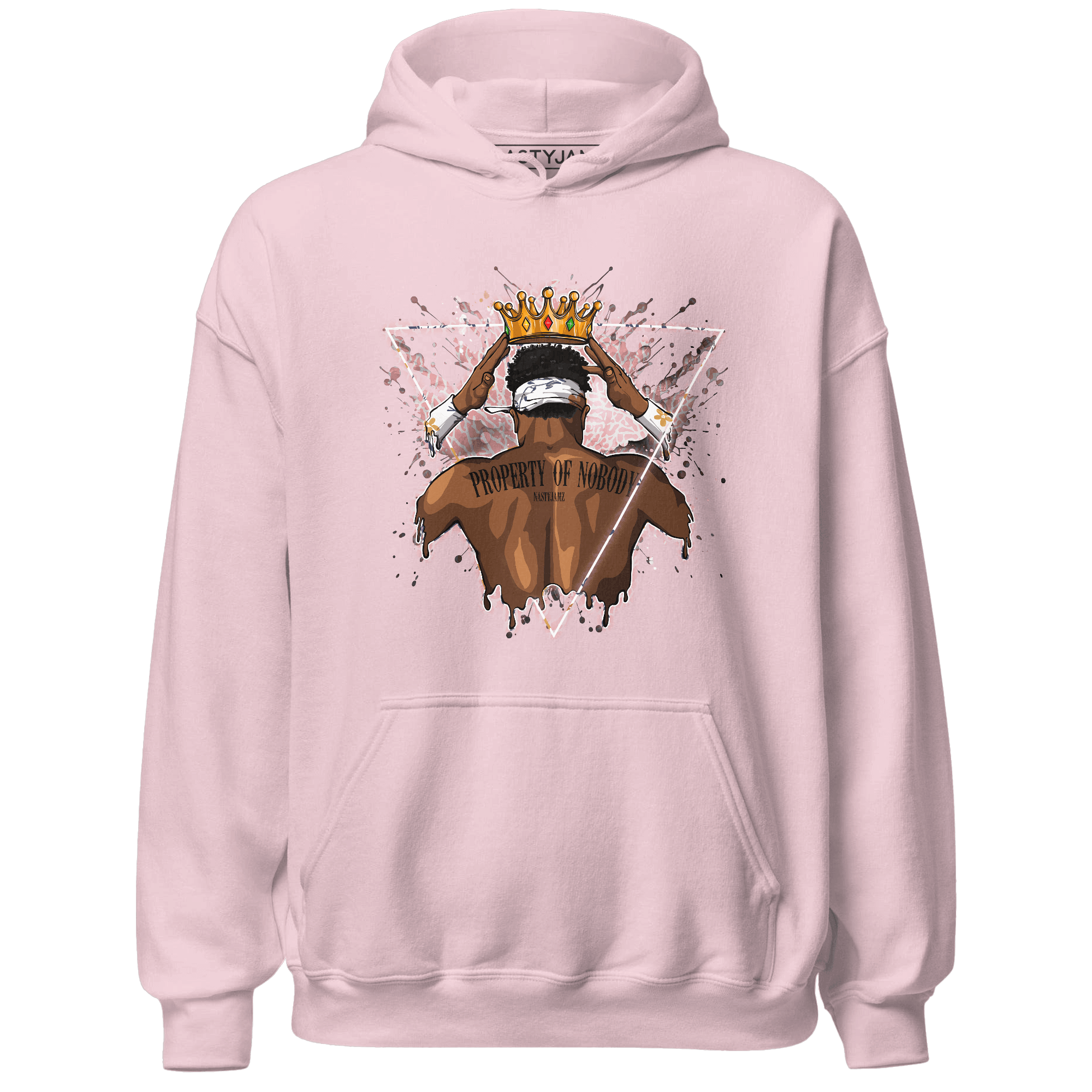 Red Stardust 3s Hoodie Match Property Of Nobody - NastyJamz