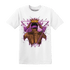 GS Hyper Violet 4s T Shirt Match Property Of Nobody - NastyJamz