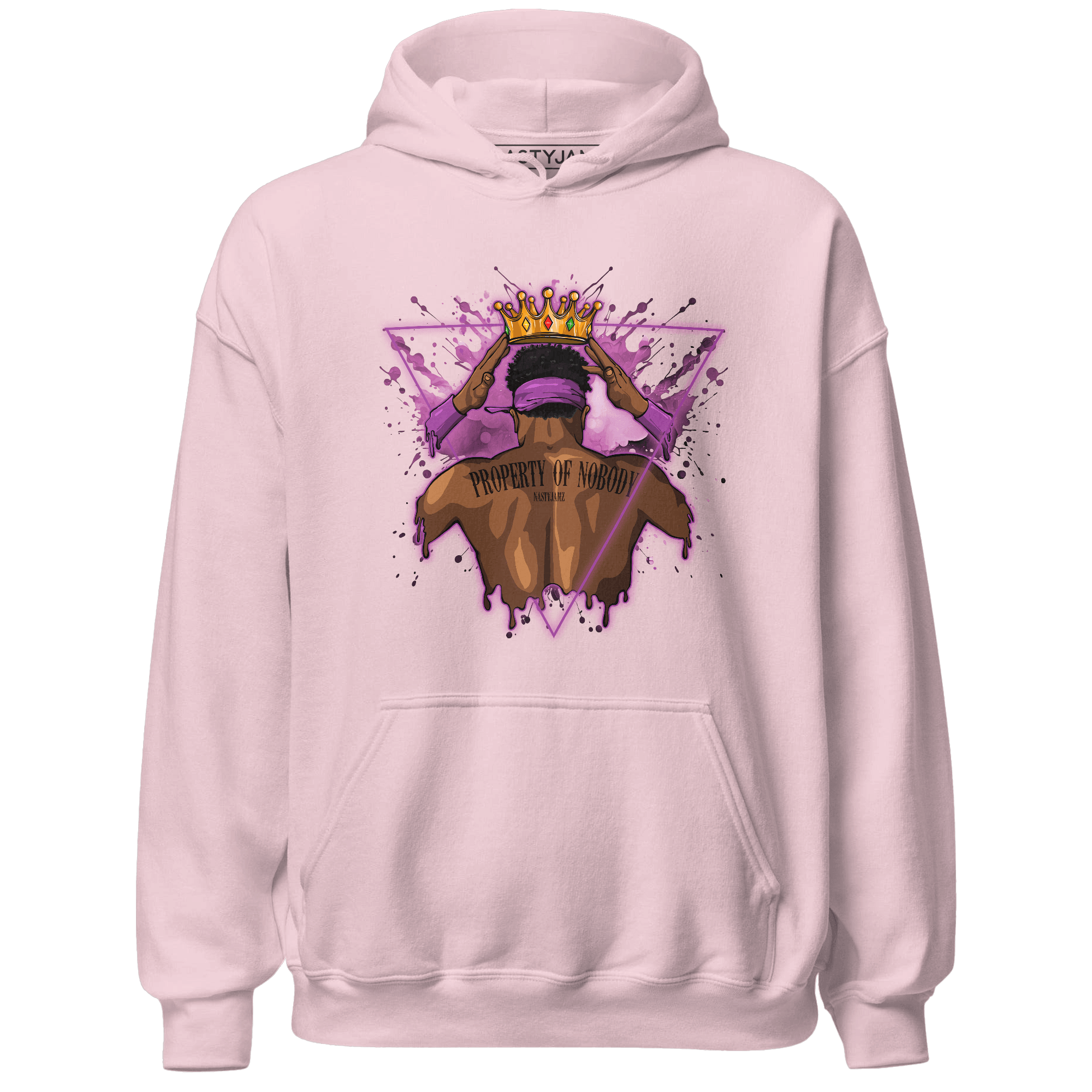 GS Hyper Violet 4s Hoodie Match Property Of Nobody - NastyJamz