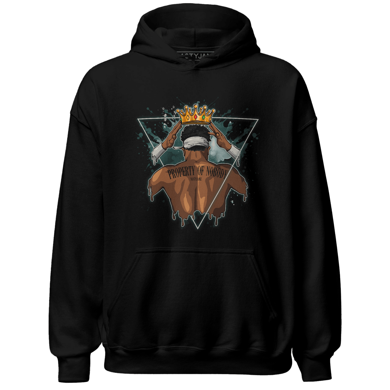 Oxidized Green 4s Hoodie Match Property Of Nobody - NastyJamz