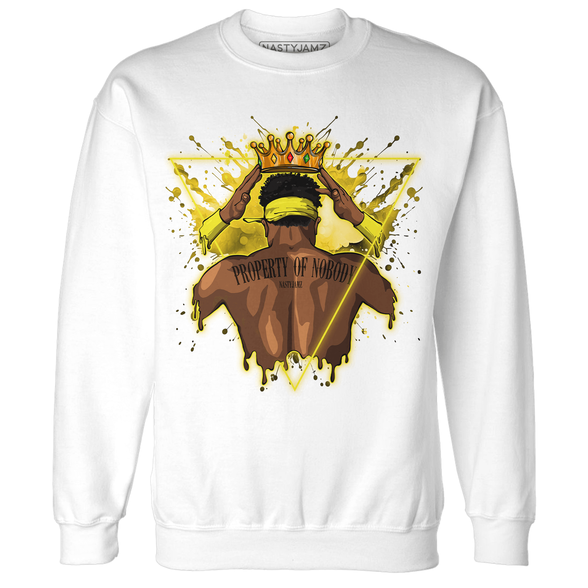 Vivid Sulfur 4s Sweatshirt Match Property Of Nobody - NastyJamz