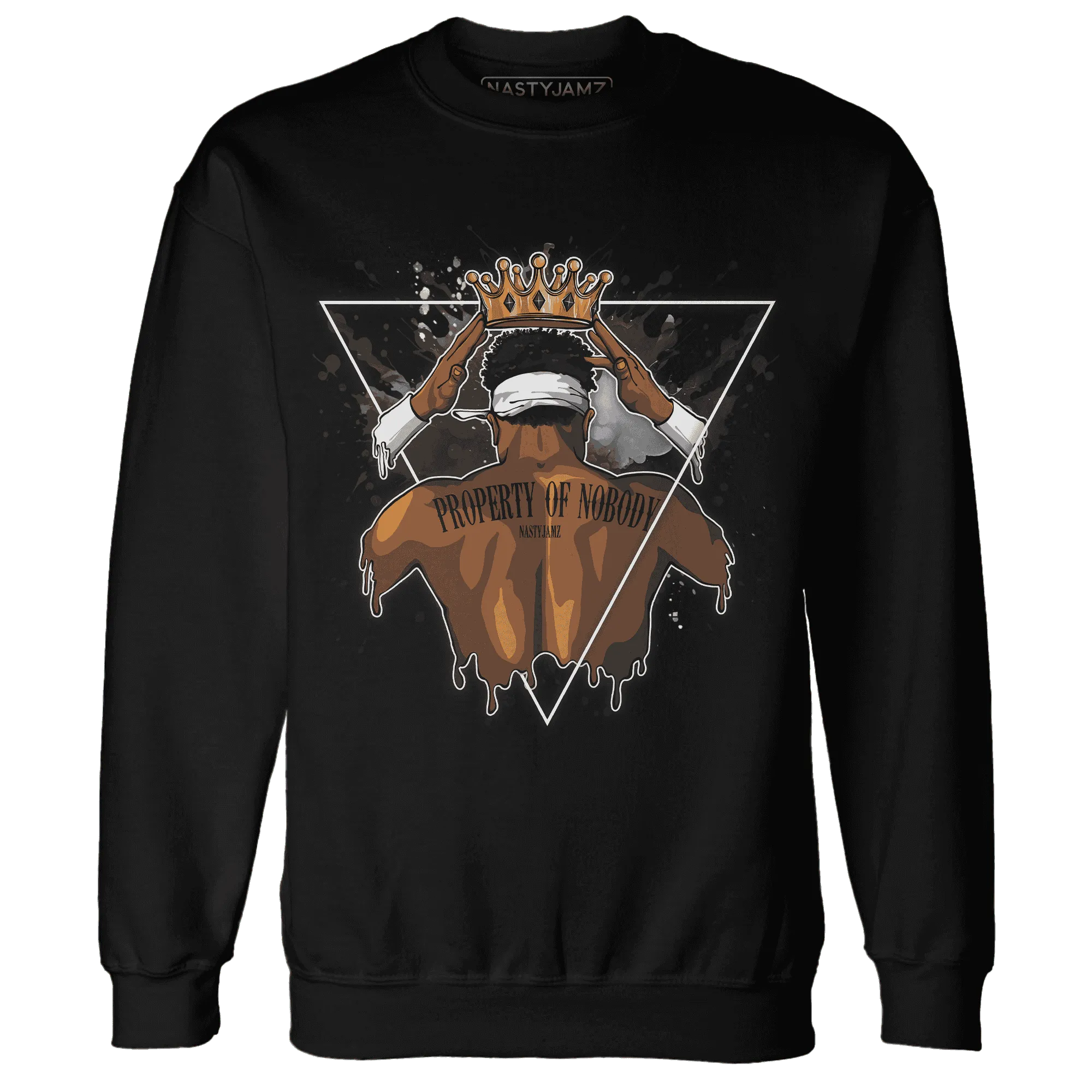White-Thunder-4s-Sweatshirt-Match-Property-Of-Nobody