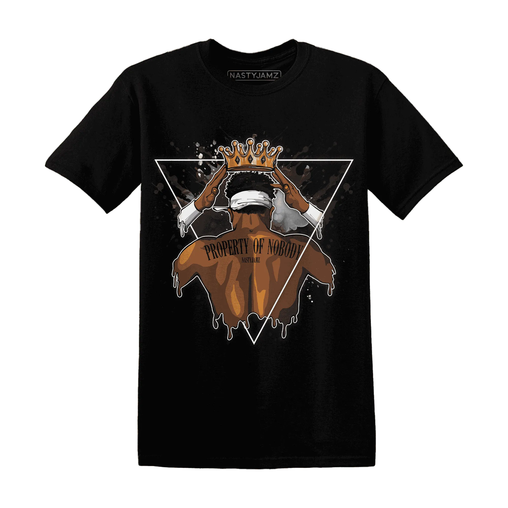 White-Thunder-4s-T-Shirt-Match-Property-Of-Nobody