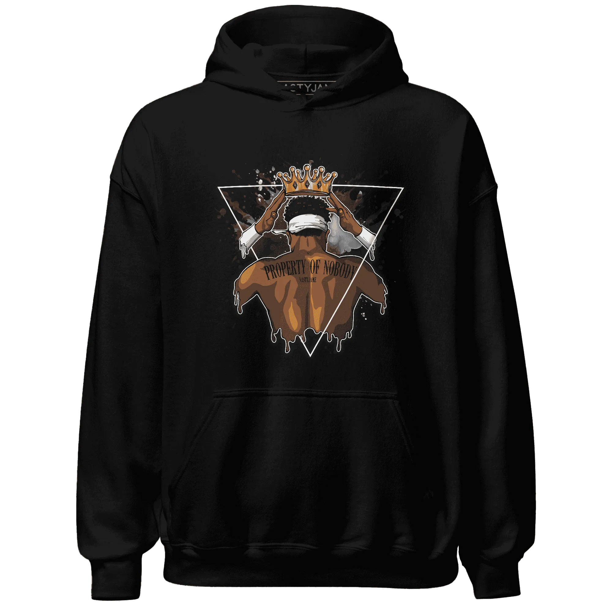 White-Thunder-4s-Hoodie-Match-Property-Of-Nobody