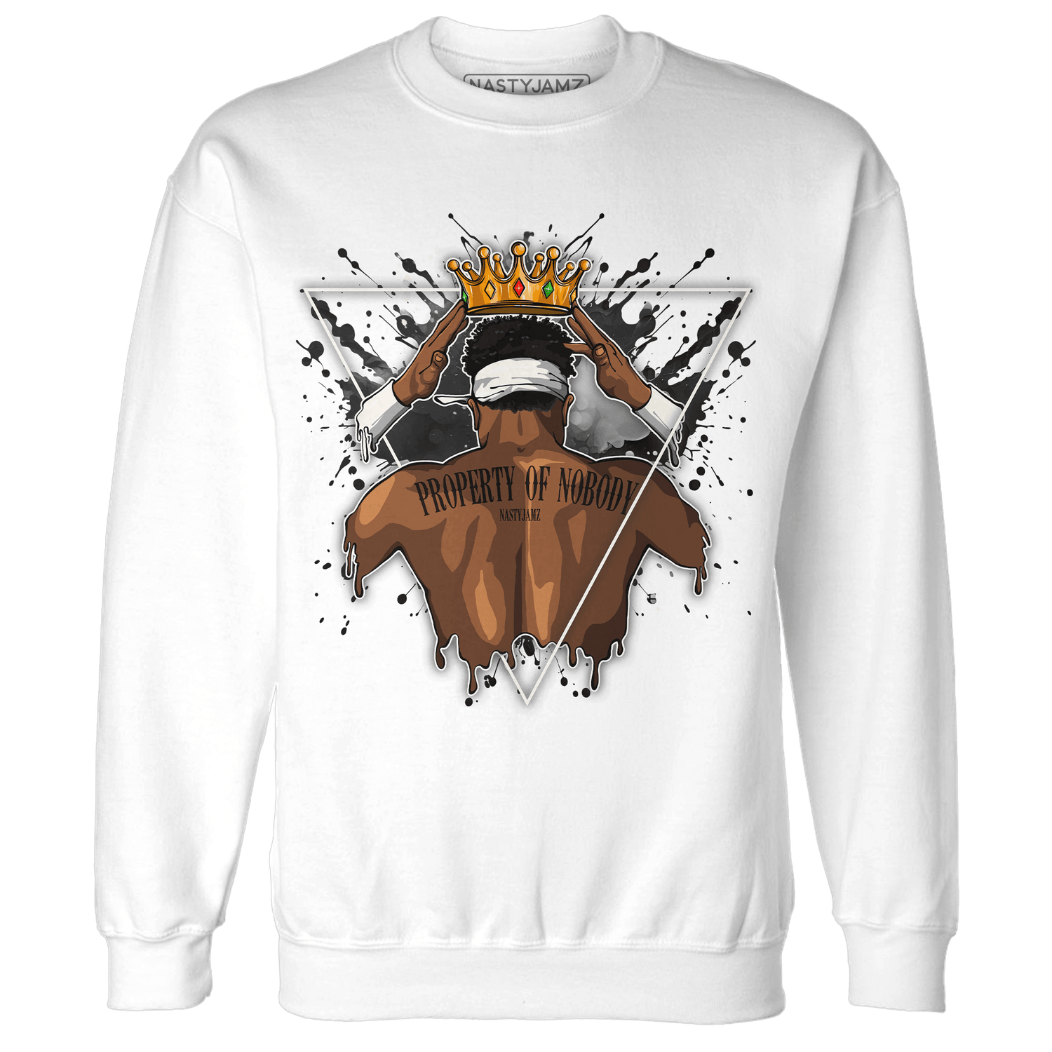 Jumman Jack University Red Sweatshirt Match Property Of Nobody - NastyJamz