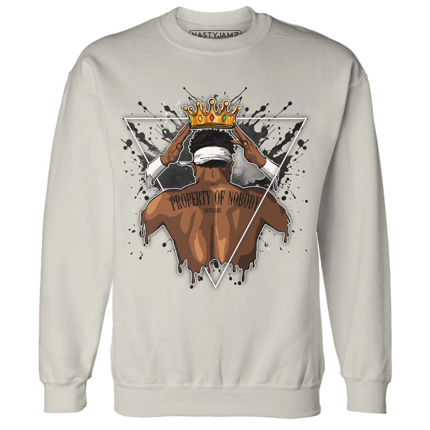 Jumman Jack University Red Sweatshirt Match Property Of Nobody - NastyJamz