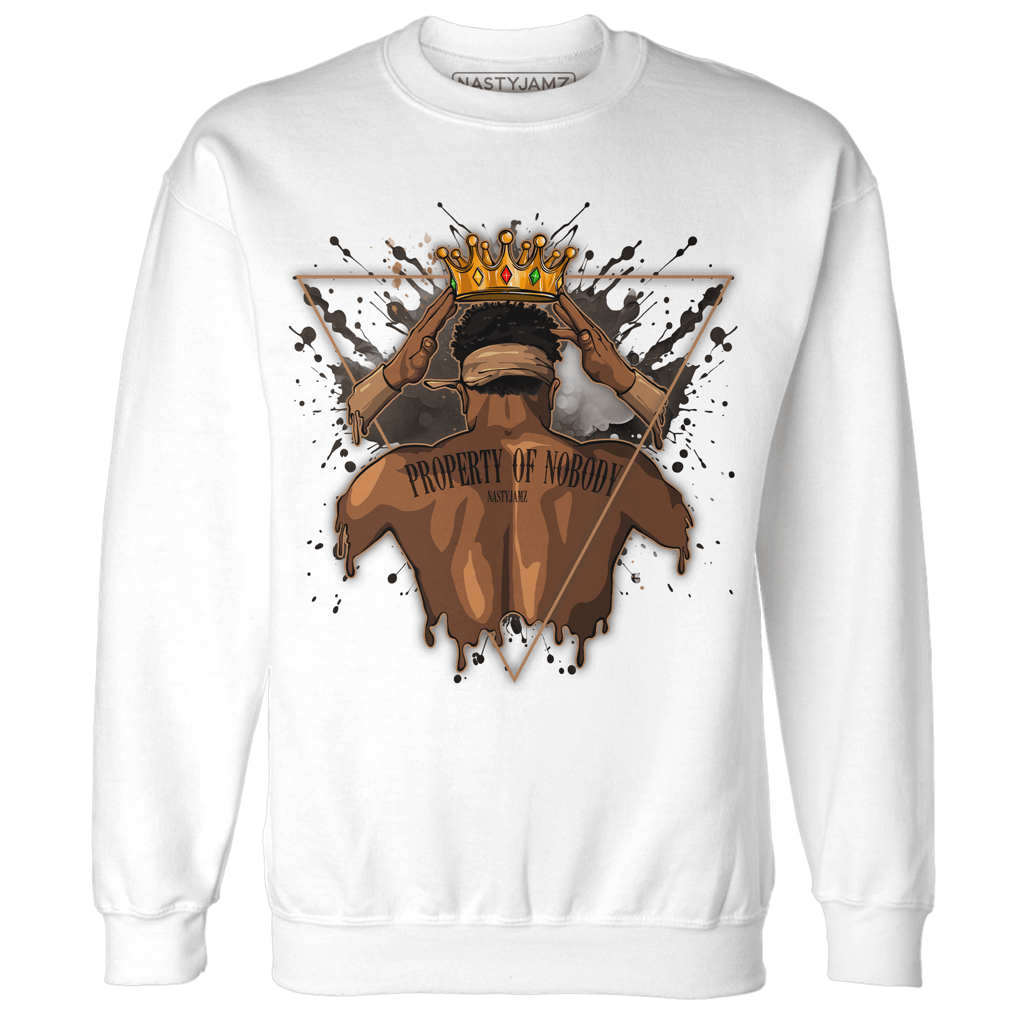 Jumpman Jack Sweatshirt Match Property Of Nobody - NastyJamz