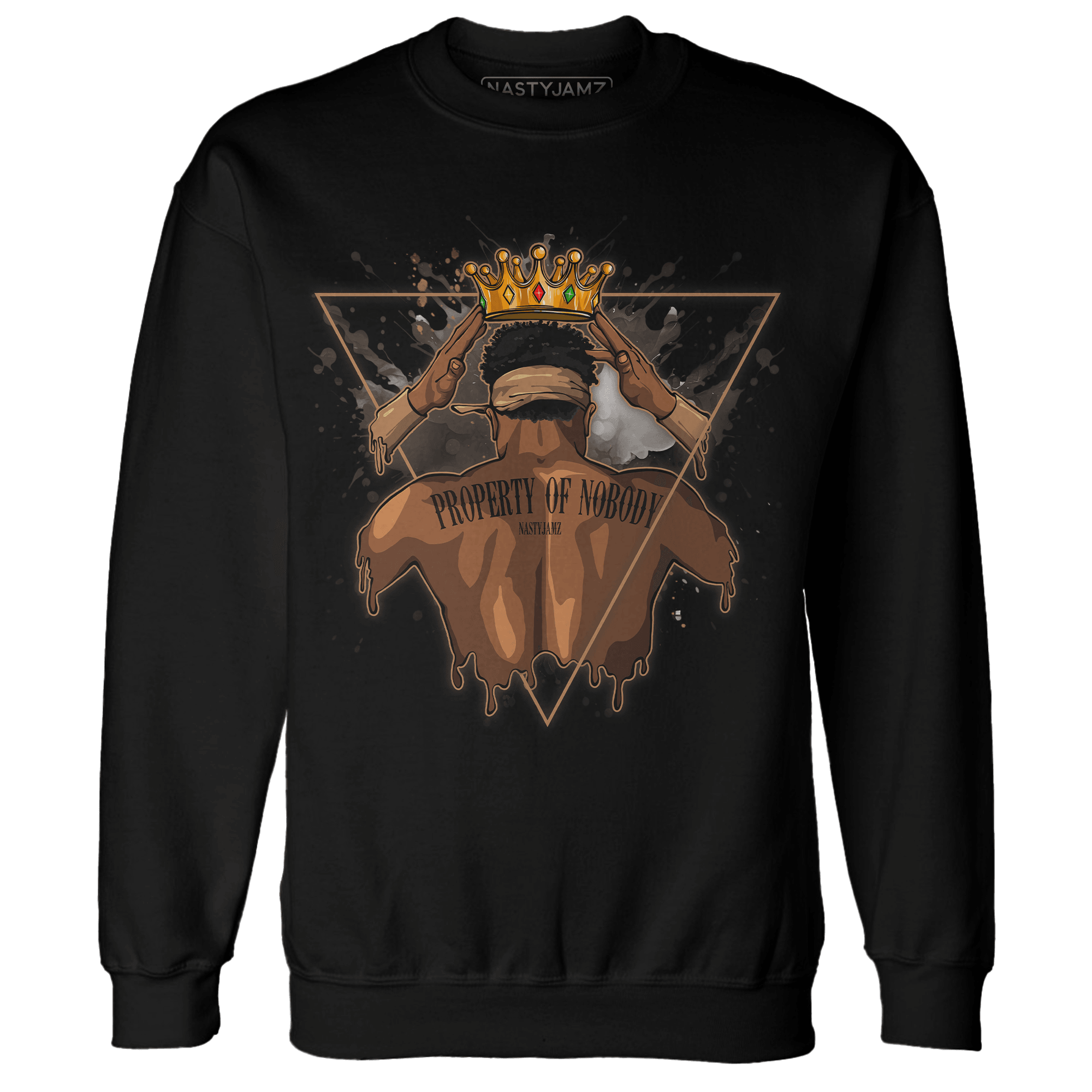 Jumpman Jack Sweatshirt Match Property Of Nobody - NastyJamz