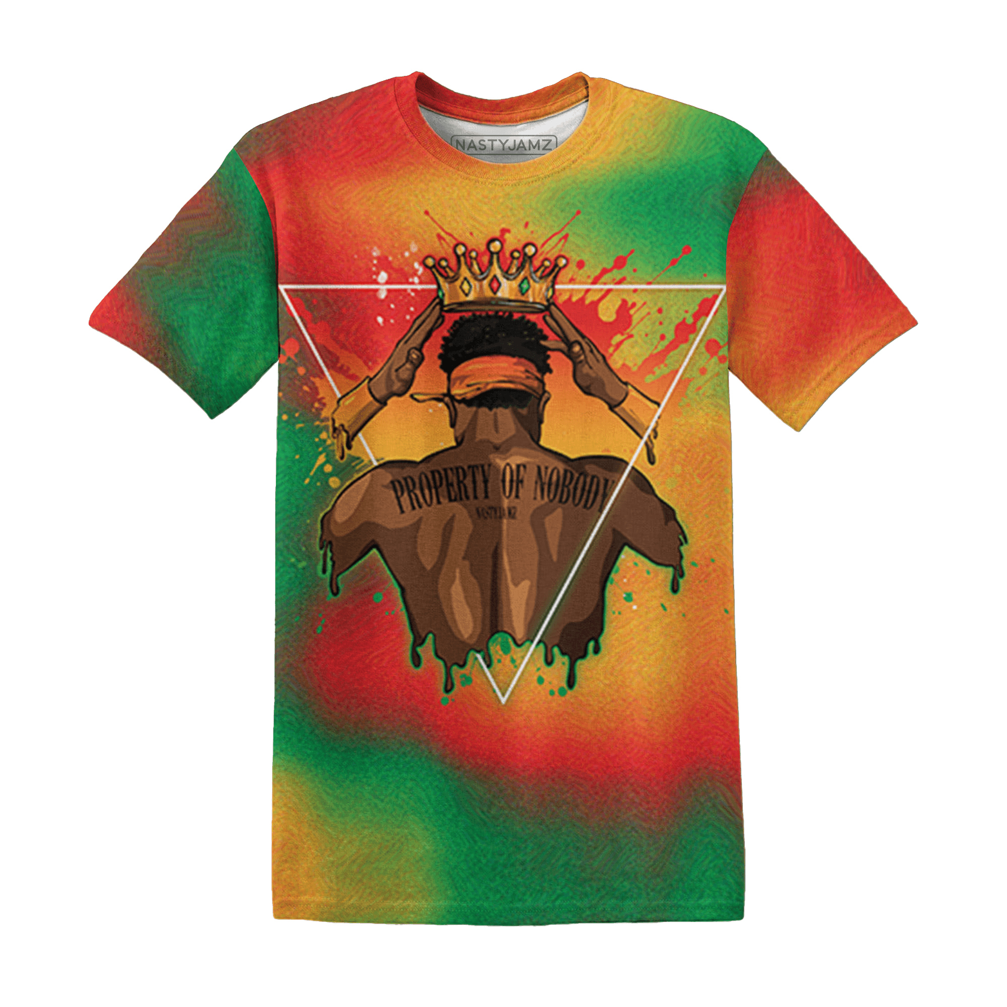 Property Of Nobody 3D All-Over Print Juneteenth T Shirt - NastyJamz