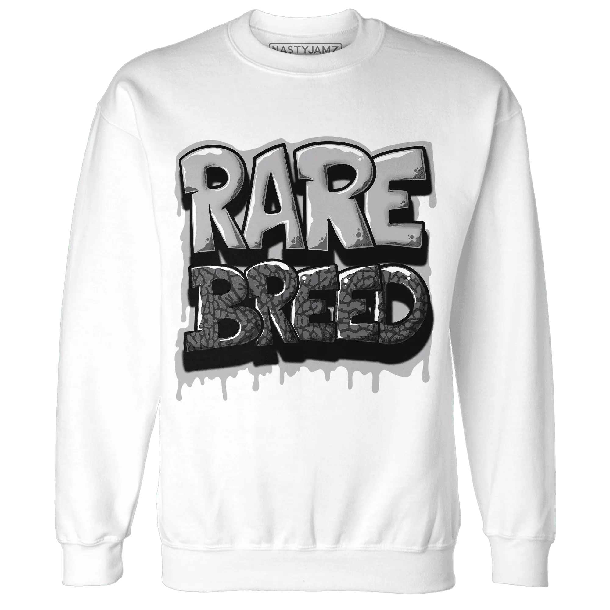 Cement-Grey-3s-Sweatshirt-Match-Rare-Breed