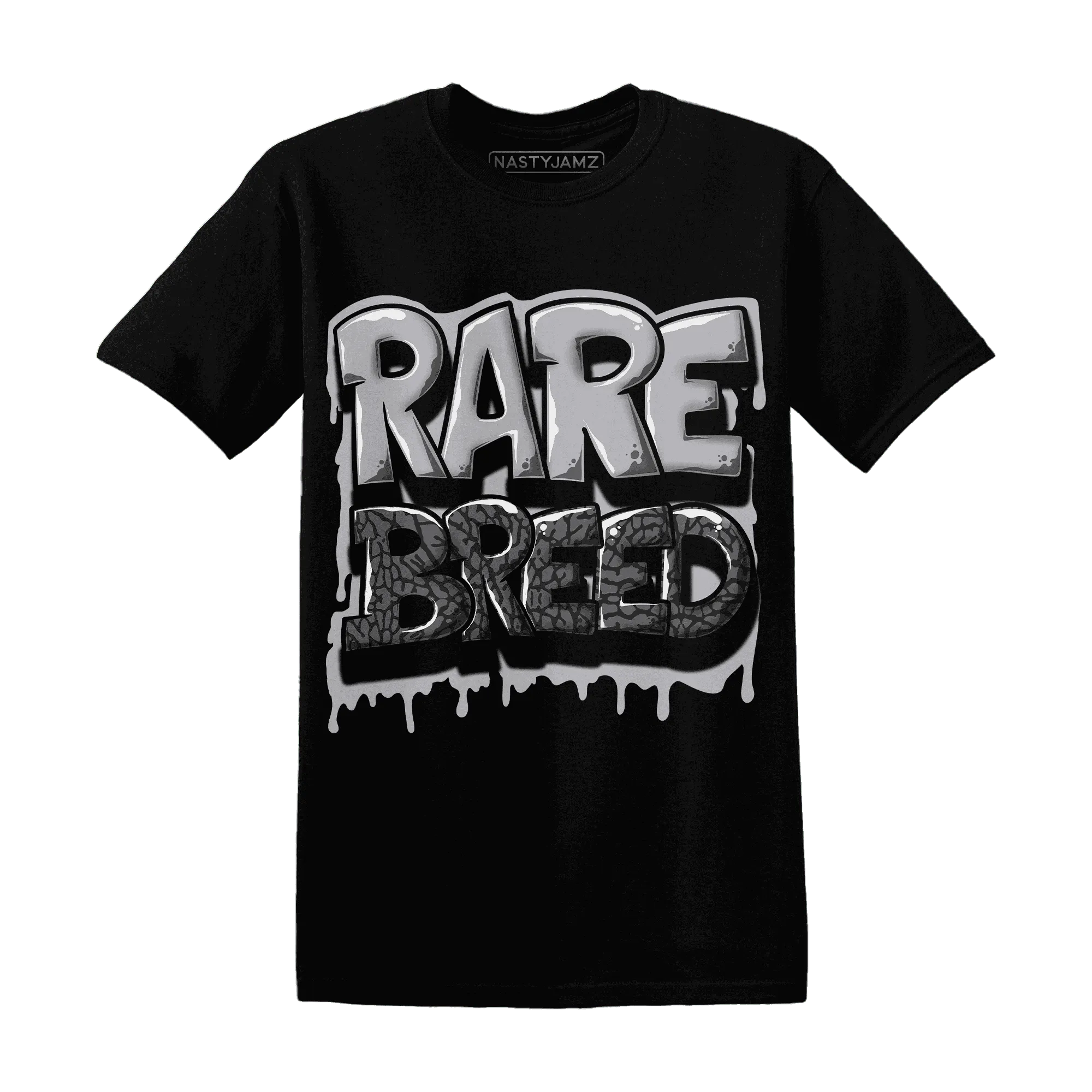 Cement-Grey-3s-T-Shirt-Match-Rare-Breed