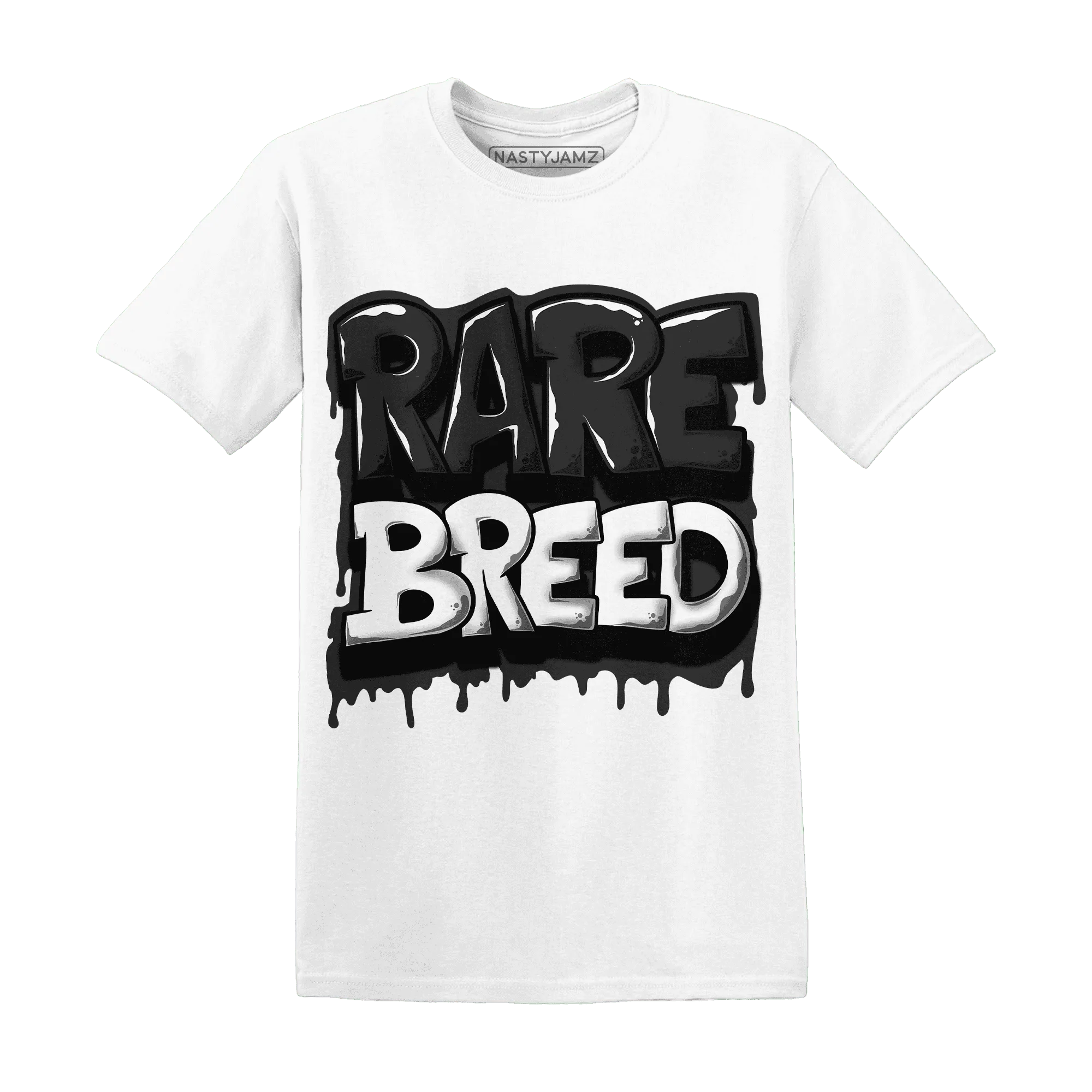 White-Thunder-4s-T-Shirt-Match-Rare-Breed