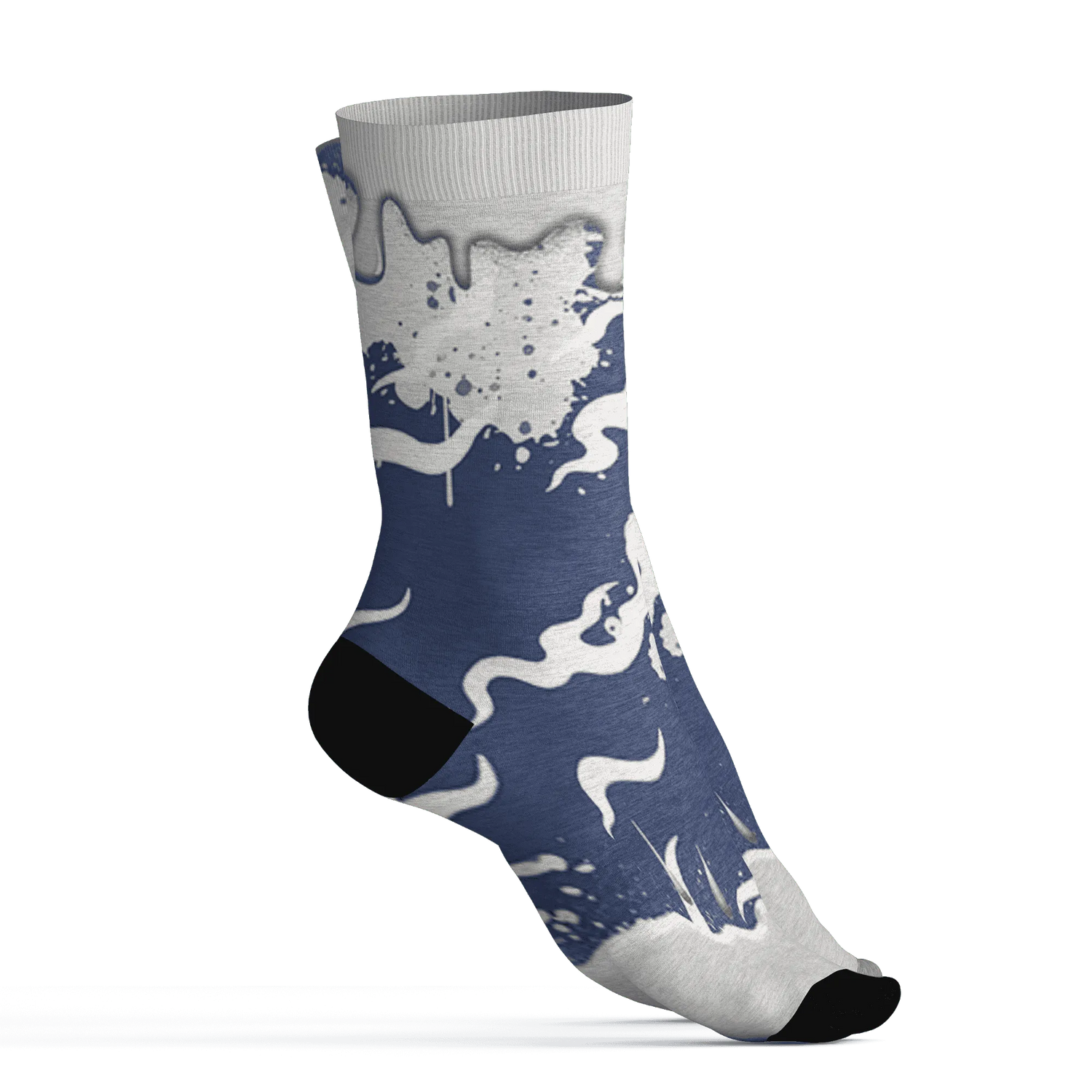 Low-Diffused-Blue-11s-Socks-Match-Rare-Breed-3D-Drippin