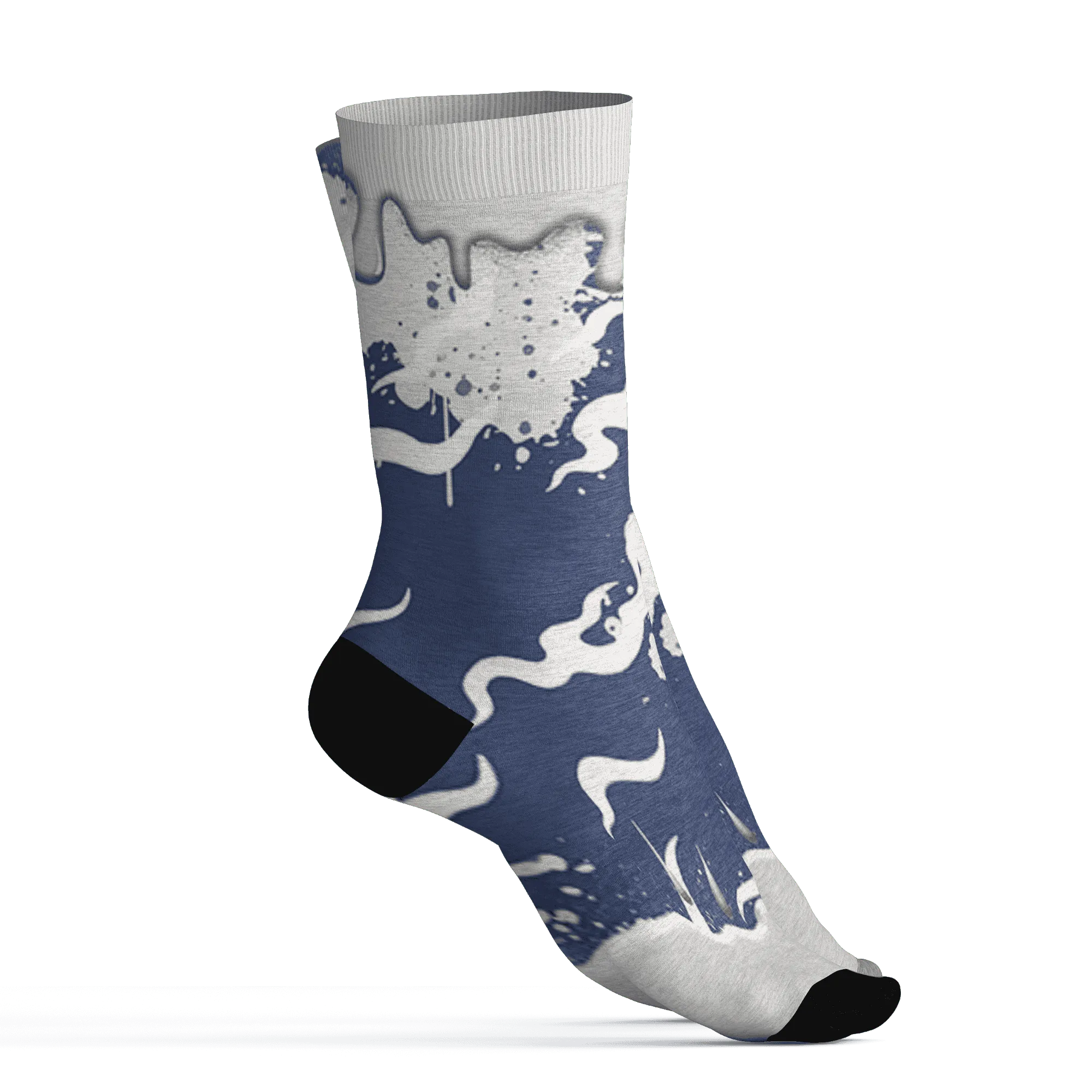 Low-Diffused-Blue-11s-Socks-Match-Rare-Breed-3D-Drippin