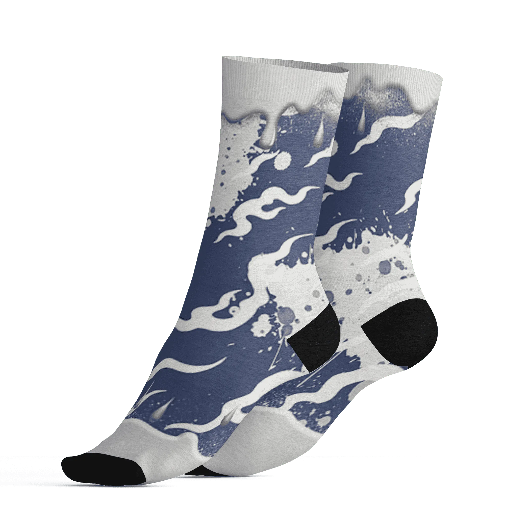 Low-Diffused-Blue-11s-Socks-Match-Rare-Breed-3D-Drippin