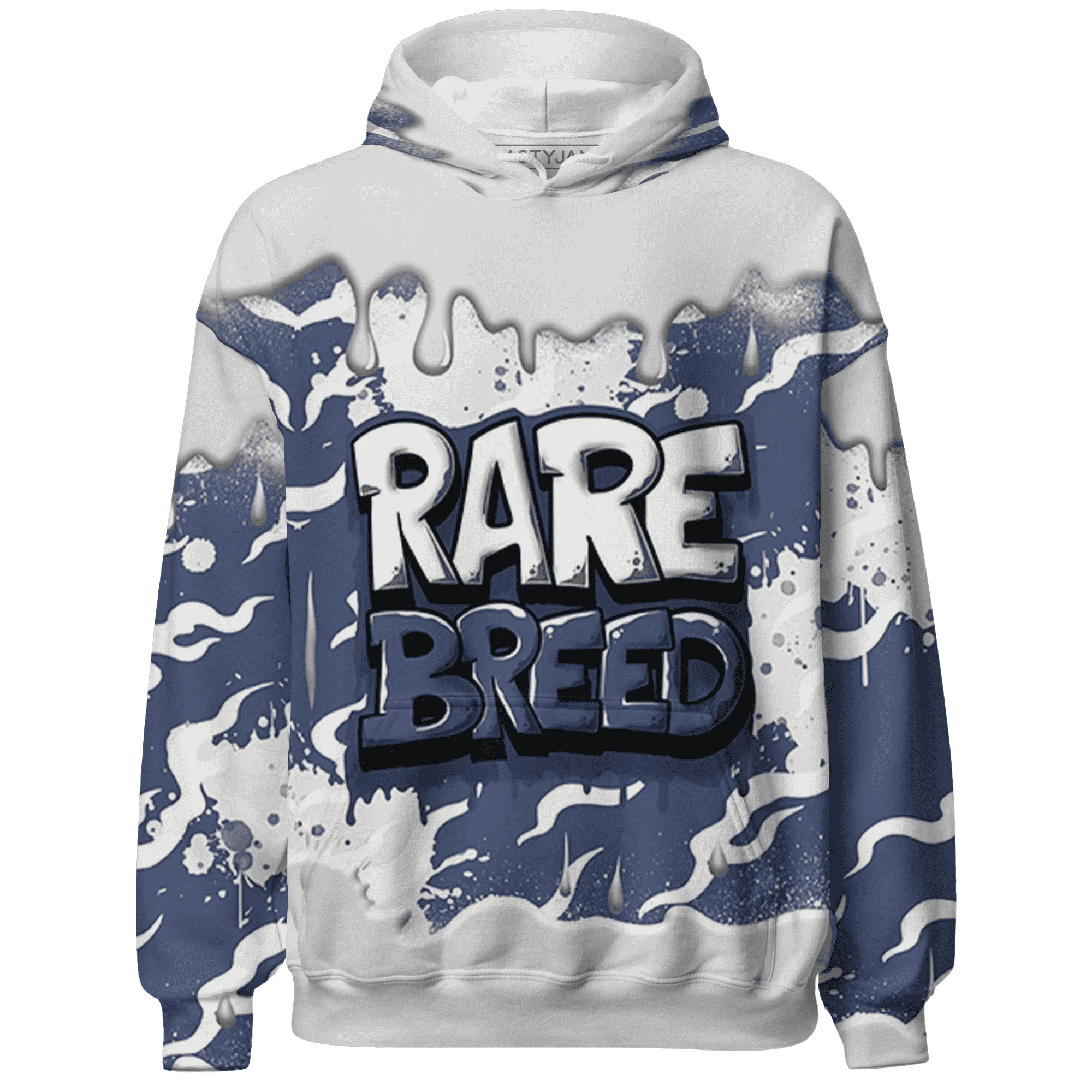 Low-Diffused-Blue-11s-Hoodie-Match-Rare-Breed-3D-Drippin