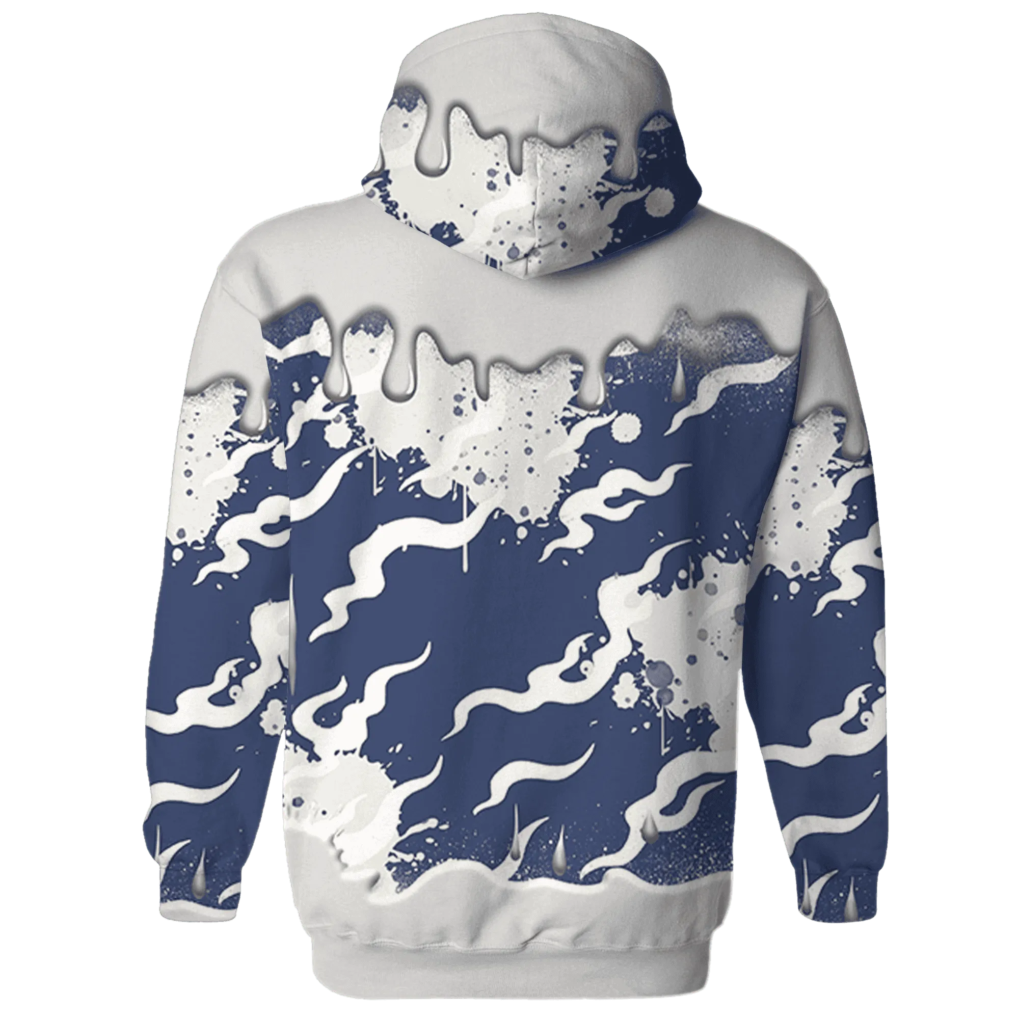 Low-Diffused-Blue-11s-Hoodie-Match-Rare-Breed-3D-Drippin