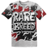 Retro Red Taxi 12s T Shirt Match Rare Breed 3D All-Over Print Drippin - NastyJamz