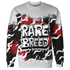 Retro Red Taxi 12s Sweatshirt Match Rare Breed 3D All-Over Print Drippin - NastyJamz