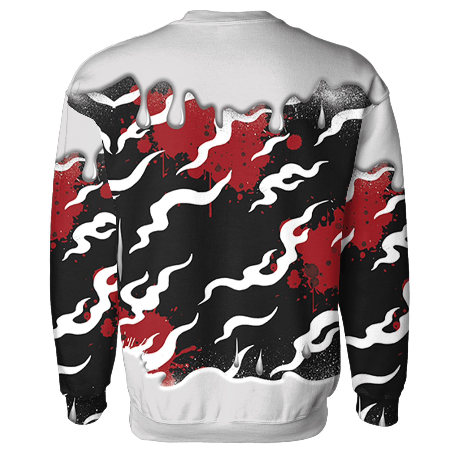 Retro Red Taxi 12s Sweatshirt Match Rare Breed 3D All-Over Print Drippin - NastyJamz