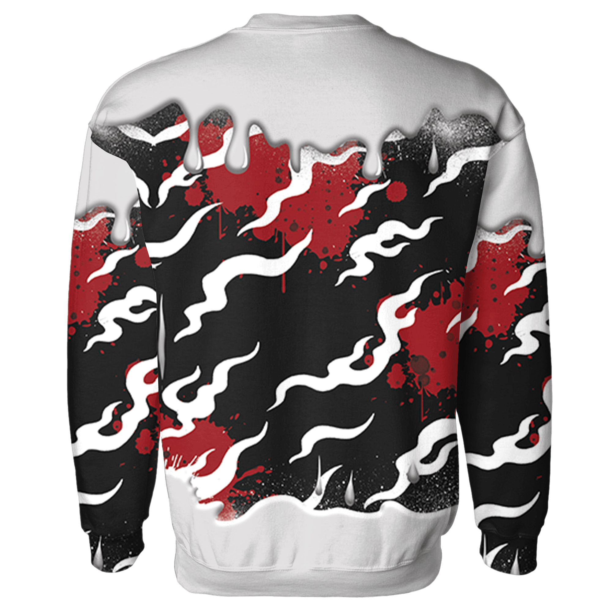 Retro Red Taxi 12s Sweatshirt Match Rare Breed 3D All-Over Print Drippin - NastyJamz