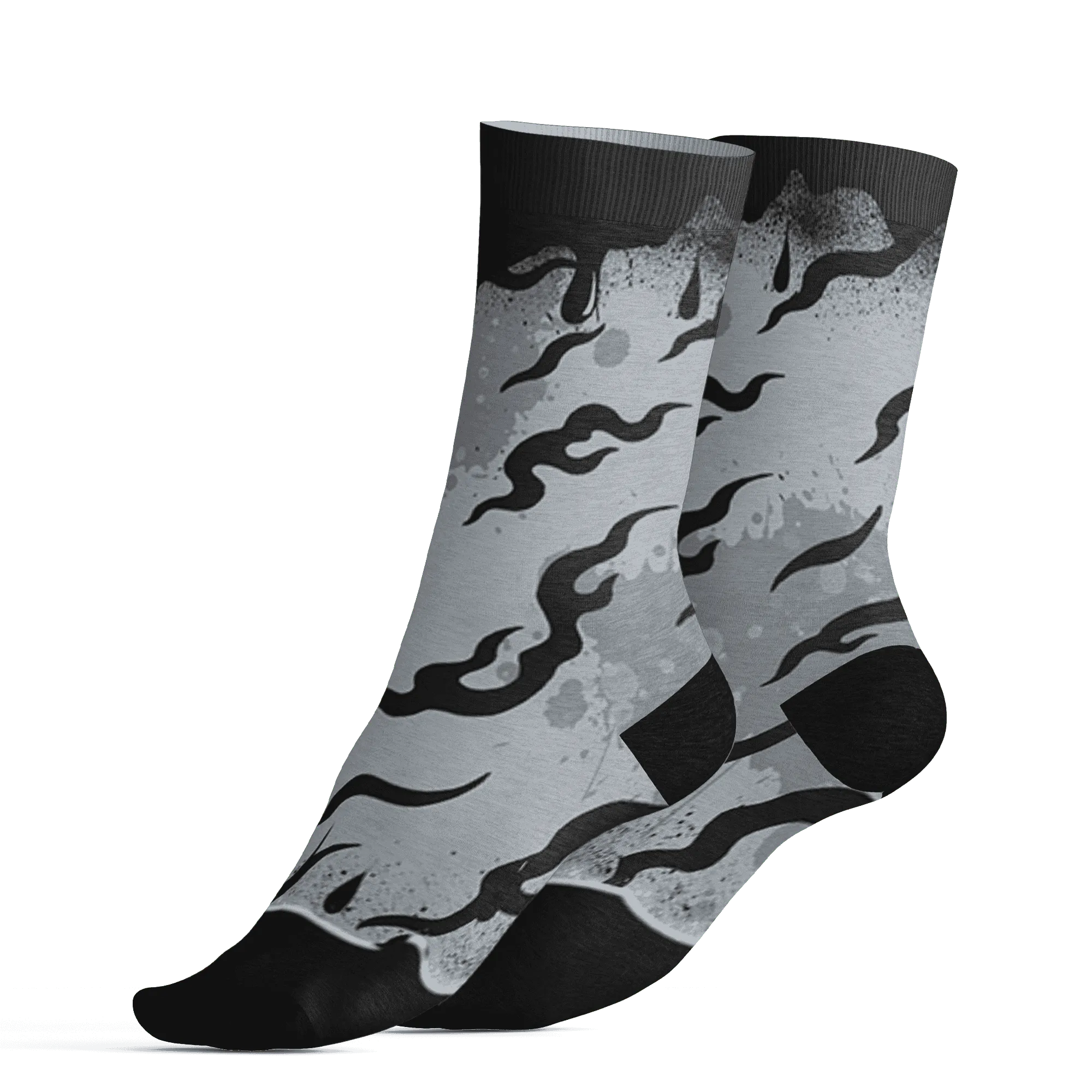 Wolf-Grey-12s-Socks-Match-Rare-Breed-3D-Drippin