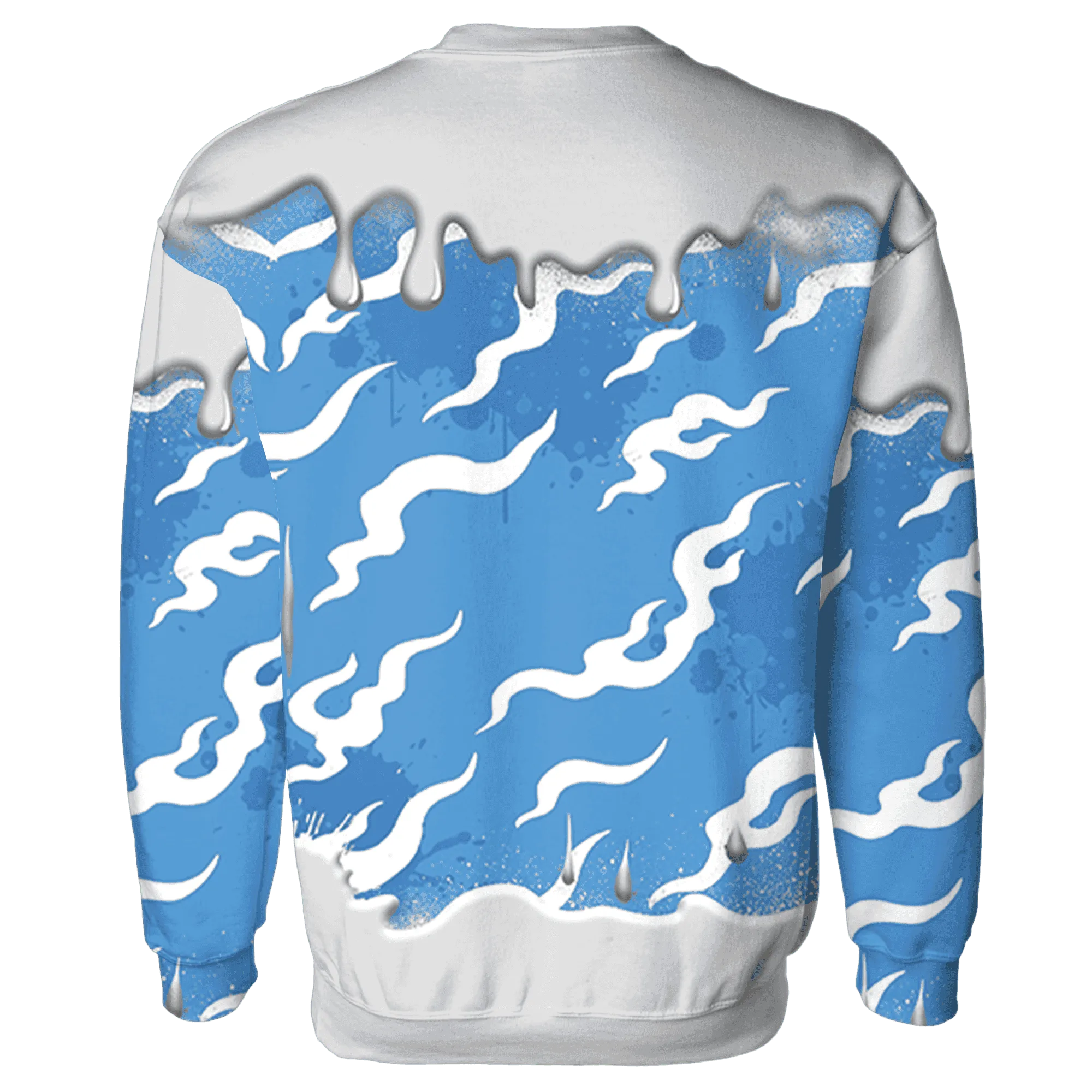 Carolina-Blue-Univercitii-17s-Sweatshirt-Match-Rare-Breed-3D-Drippin