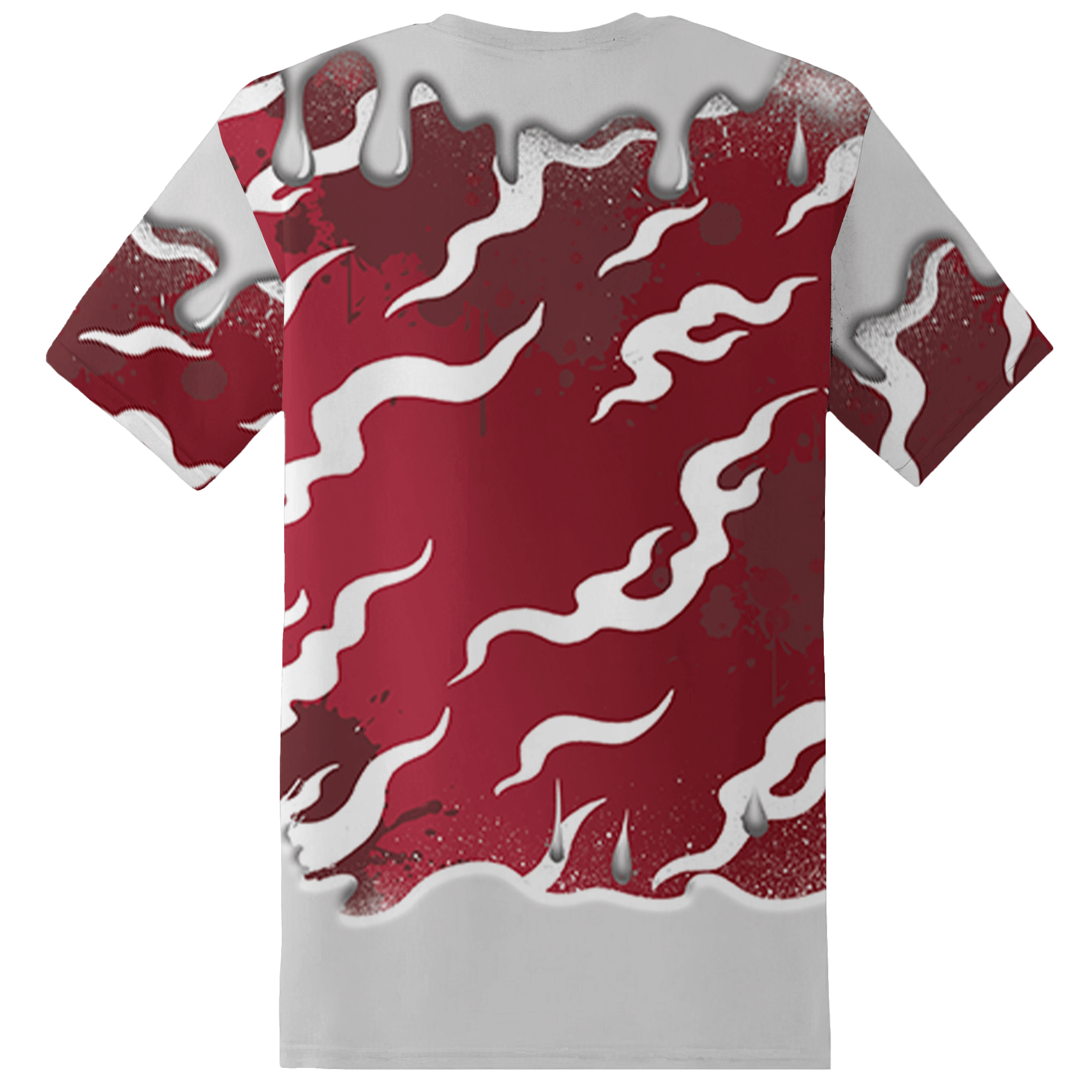 High 85 Metallic Burgundy 1s T Shirt Match Rare Breed 3D All-Over Print Drippin - NastyJamz